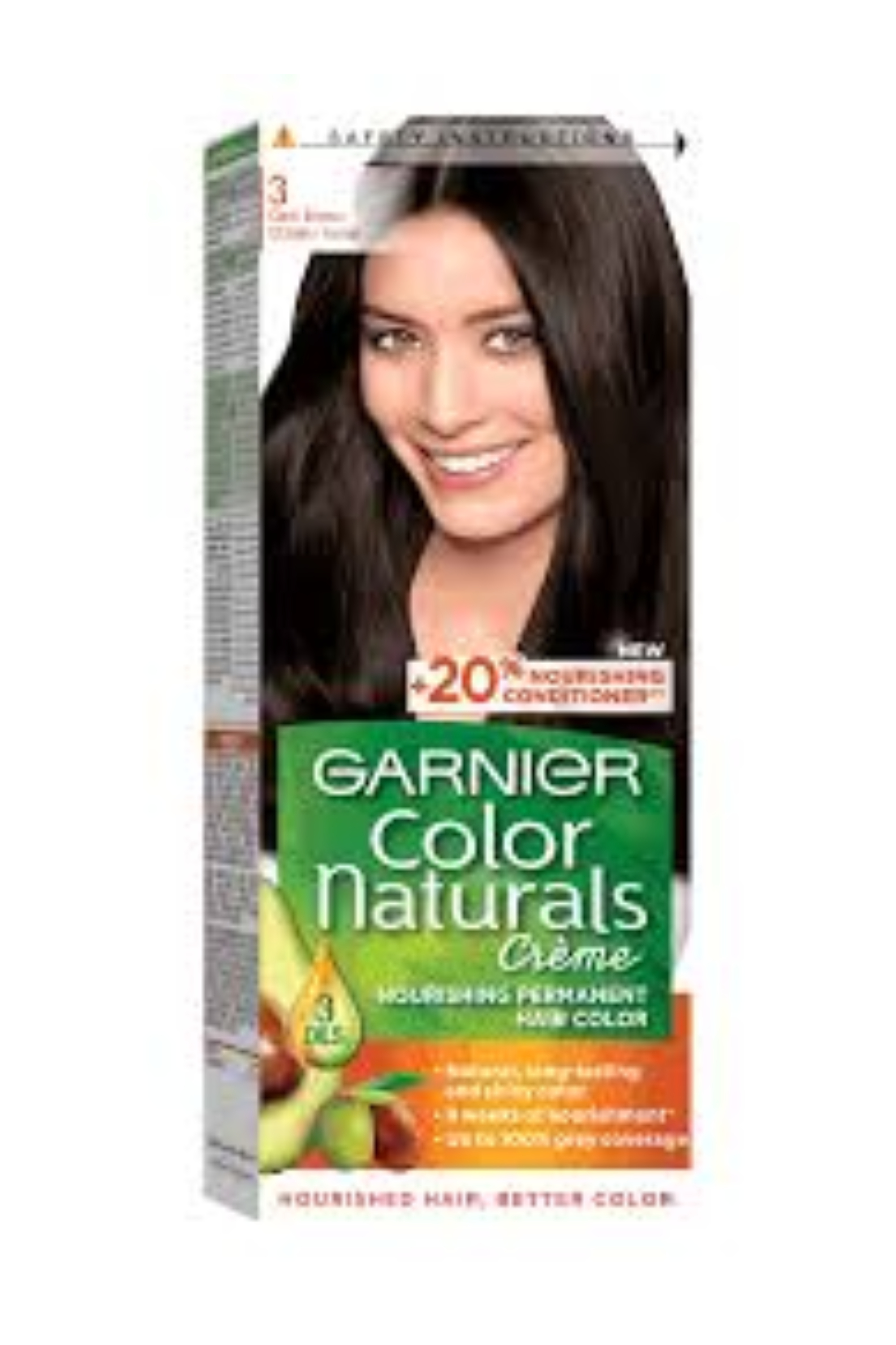 GARNIER COLOR NATURALS 3 DARK BROWN (C1857)