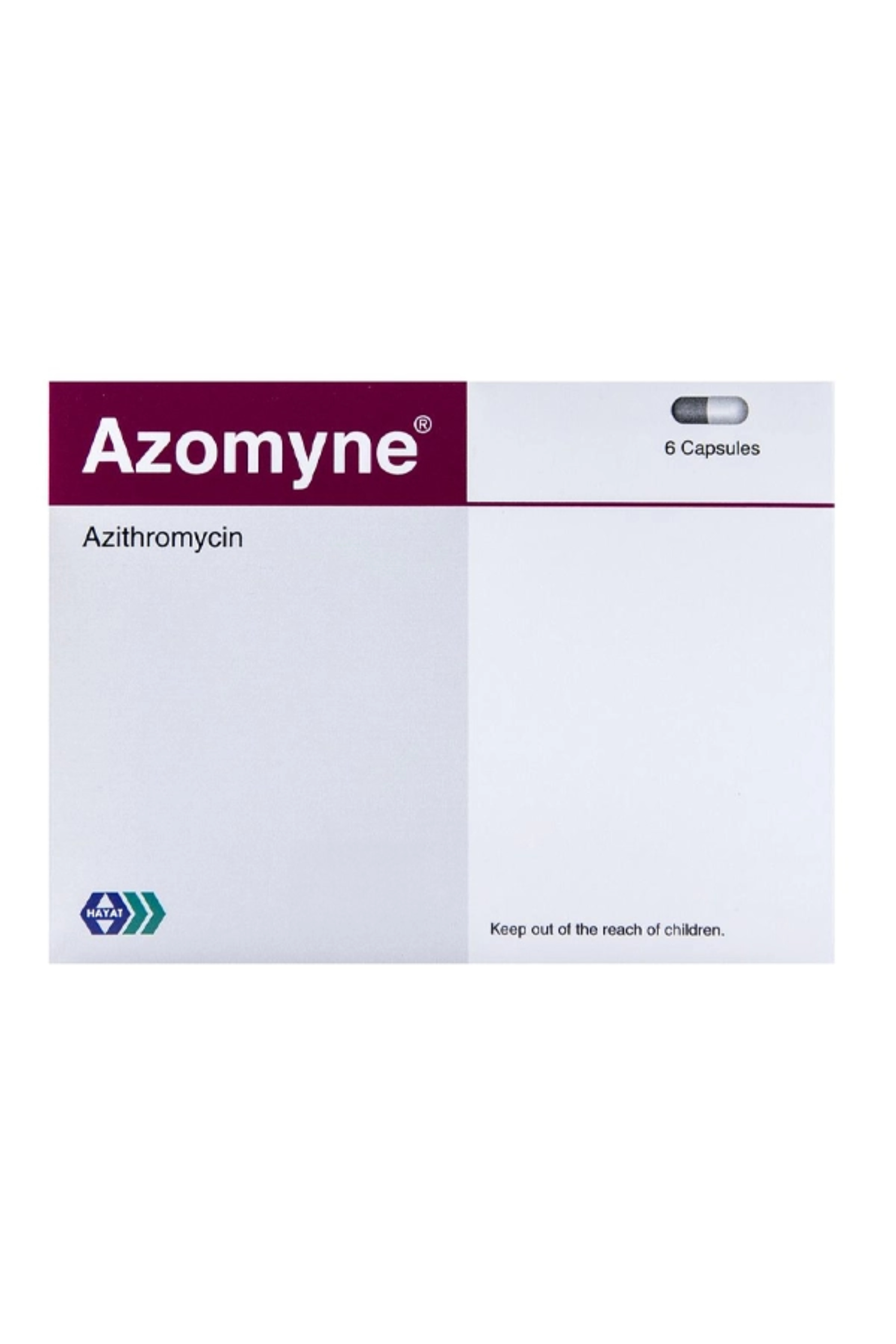 AZOMYNE 250MG 6'S CAP