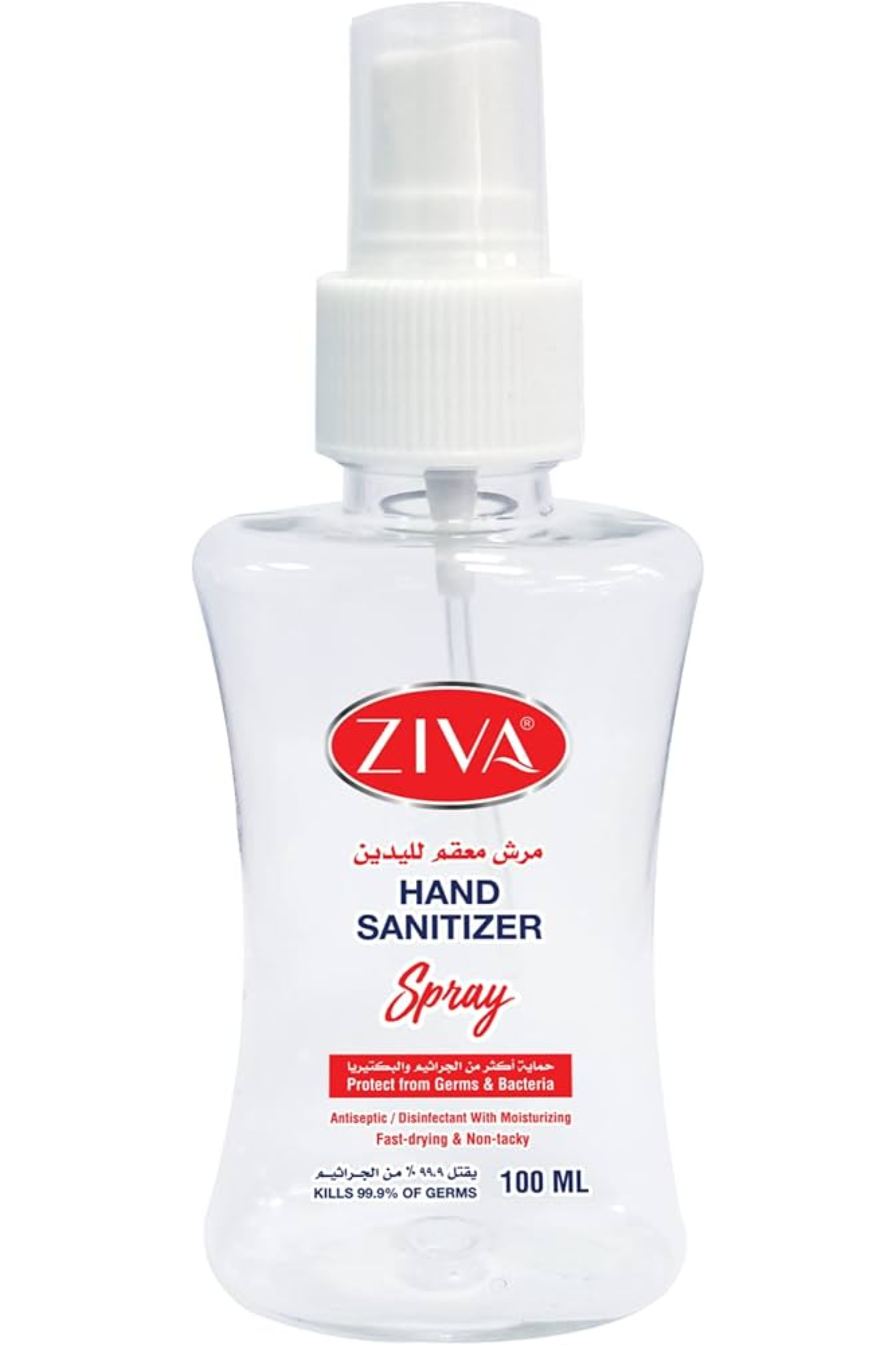 ZIVA HAND SANITIZER 100ML  ALCOHOLIC ZW107