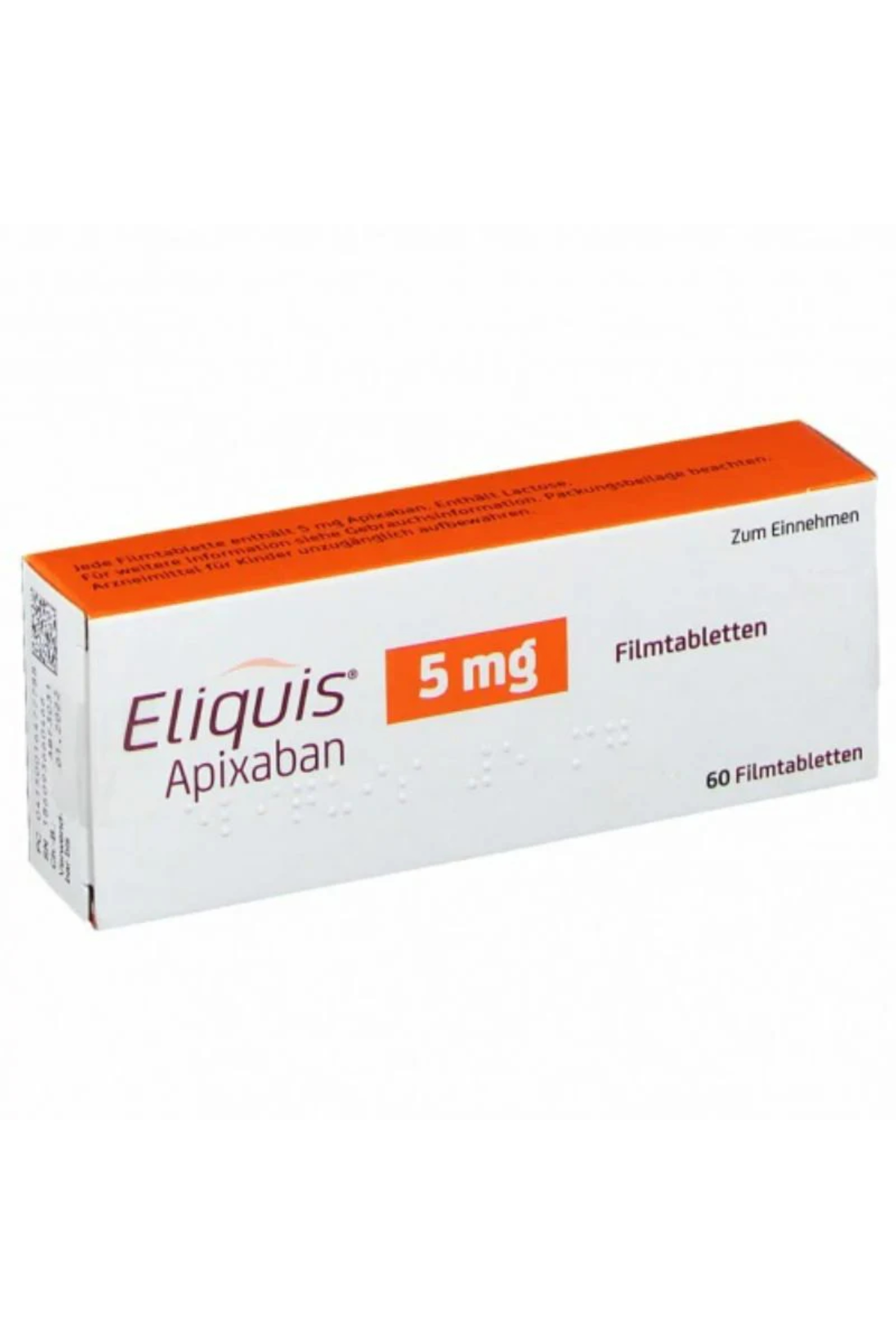 ELIQUIS 5MG TABLETS 60'S