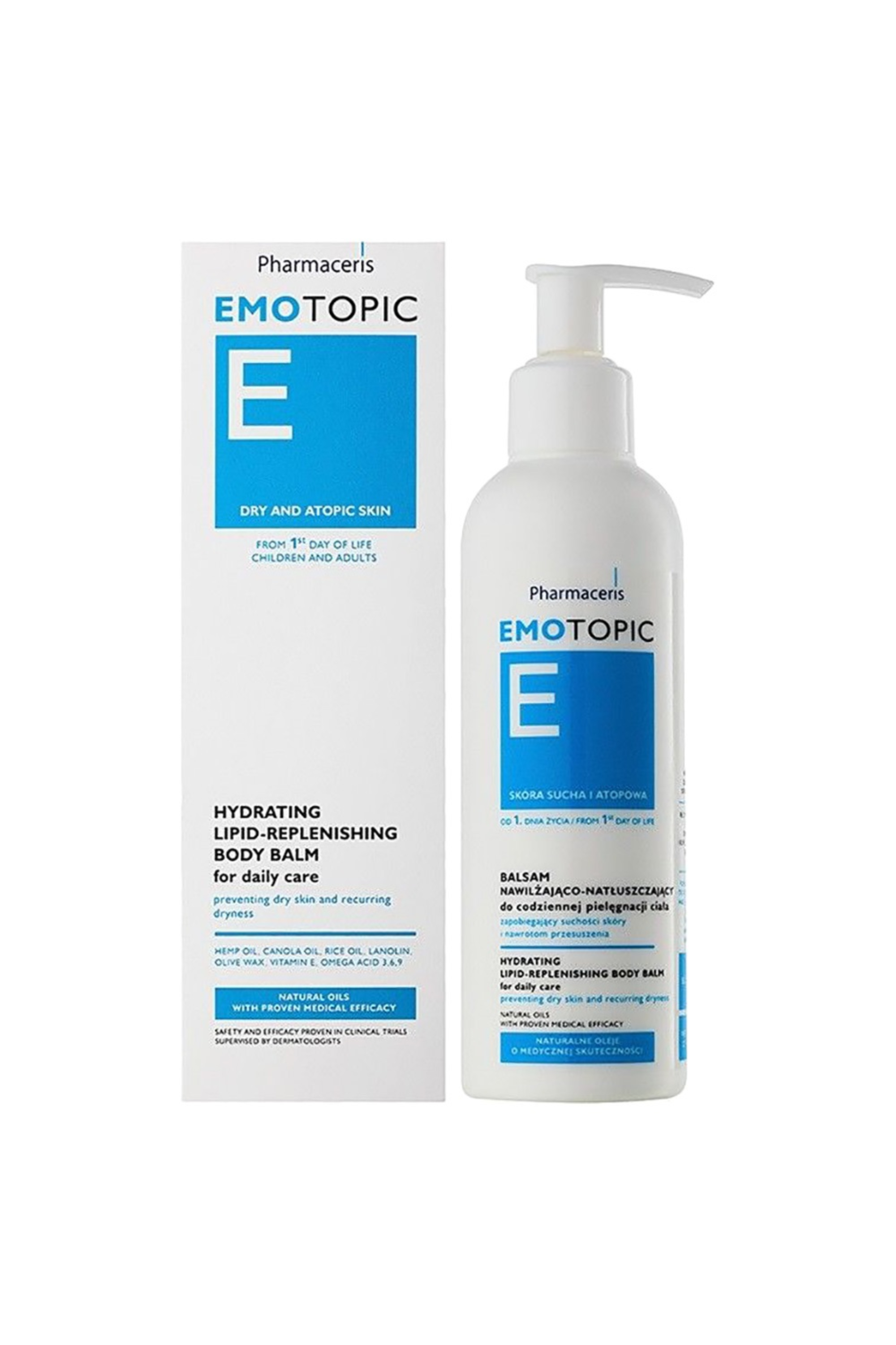 PHARMACERIES EMOTOPIC HYDRATING BODY BALM 400ML