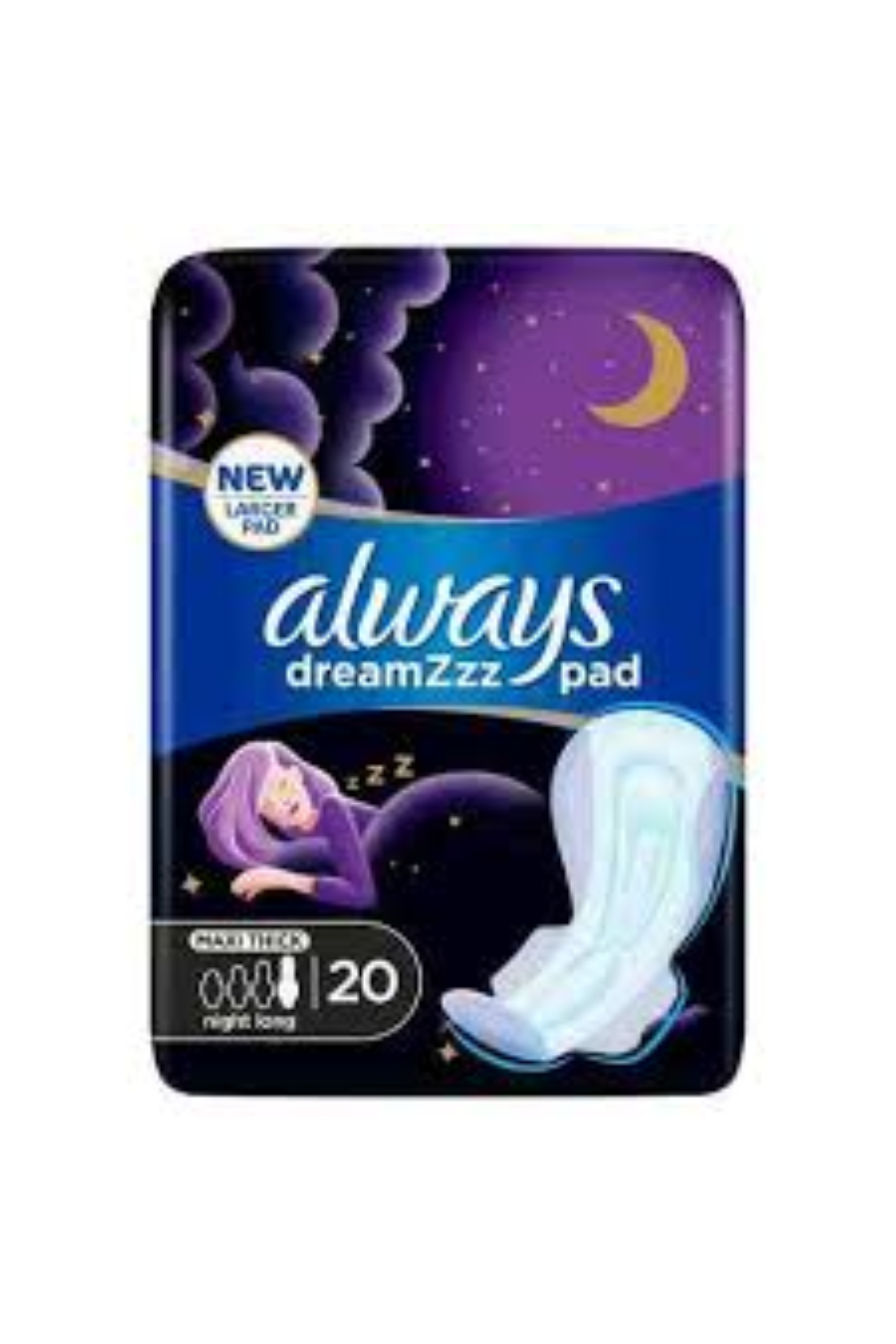 ALWAYS DREAMZZ THICK PADS 12X(2X10) PCP