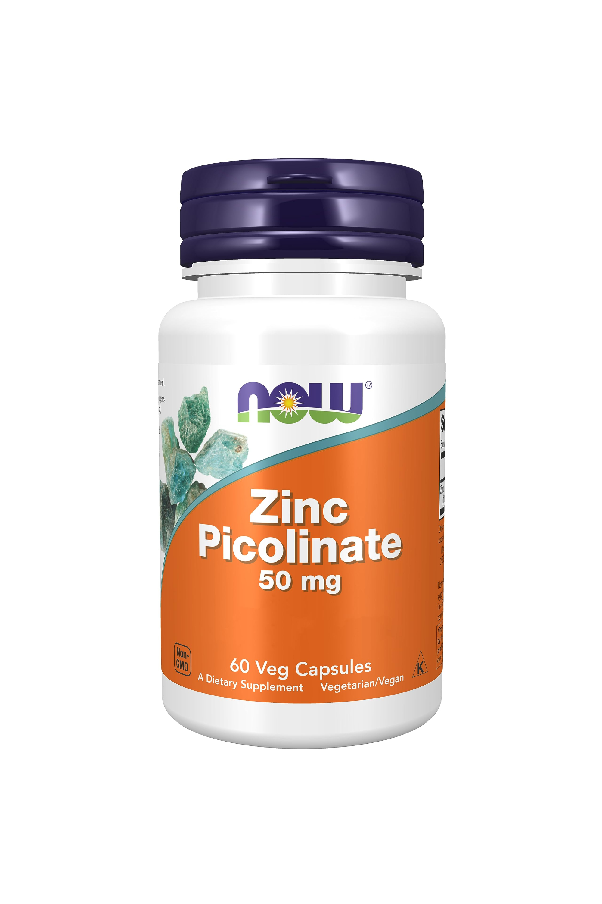 NOW ZINC PICOLINATE 50 MG 60 CAP
