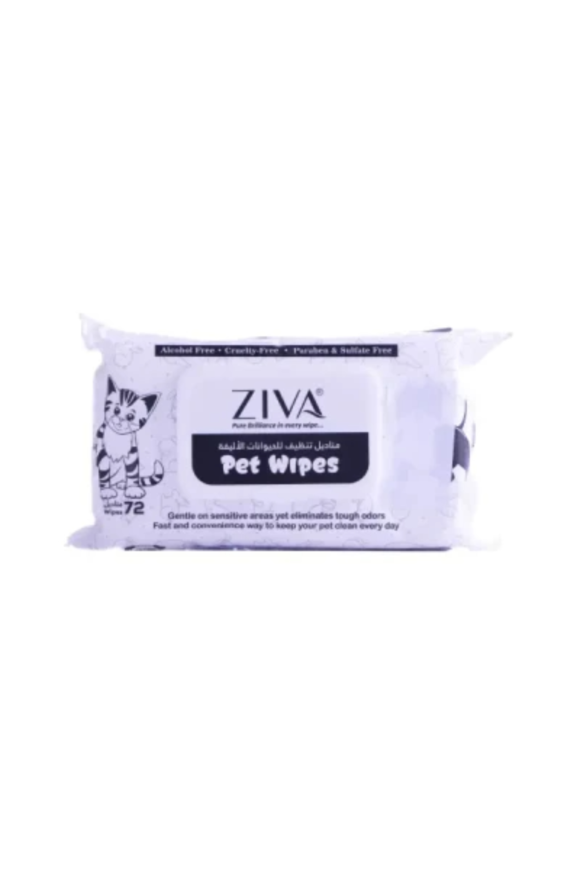 ZIVA PET WIPES ZW109