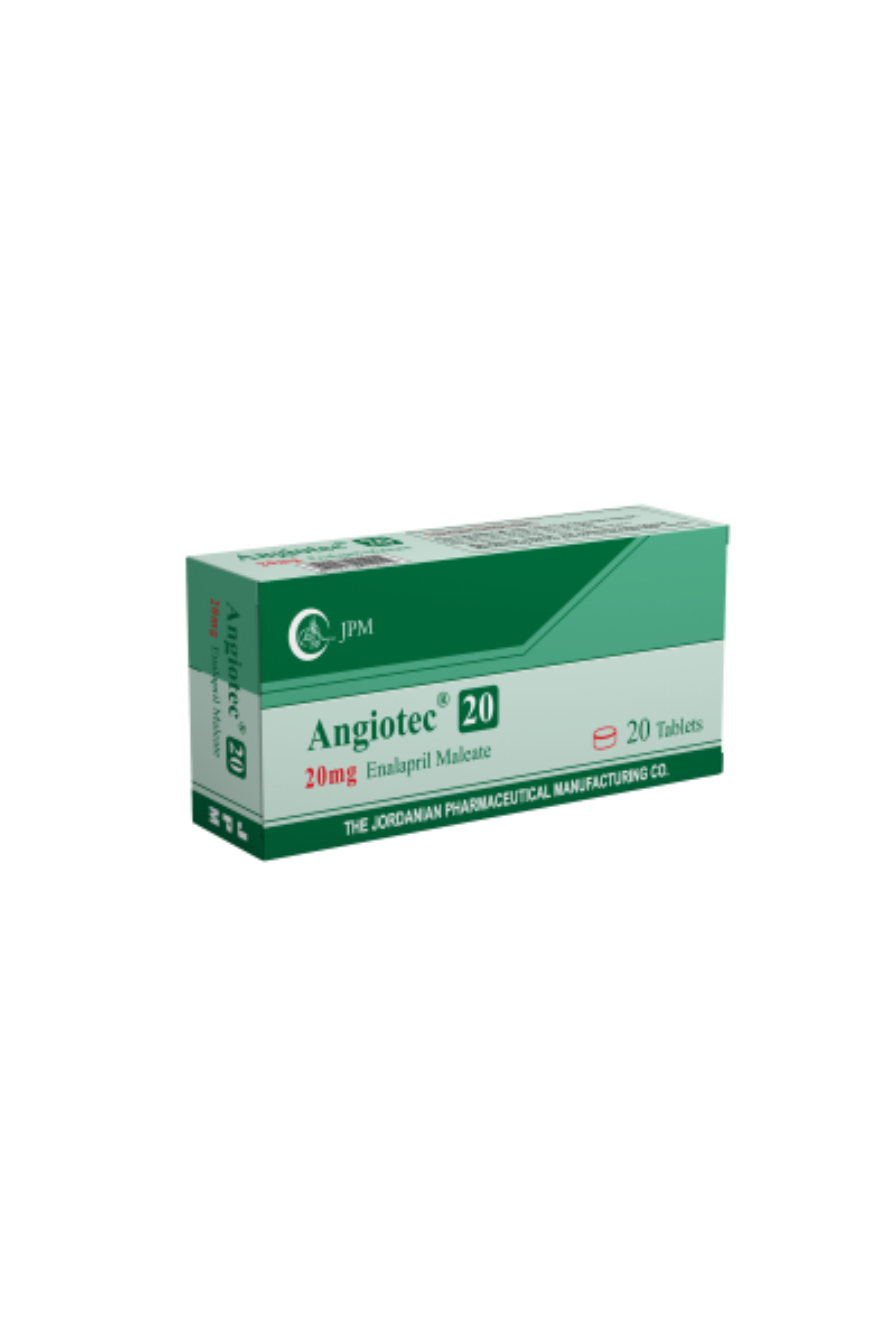 ANGIOTEC 20MG TAB 20'S