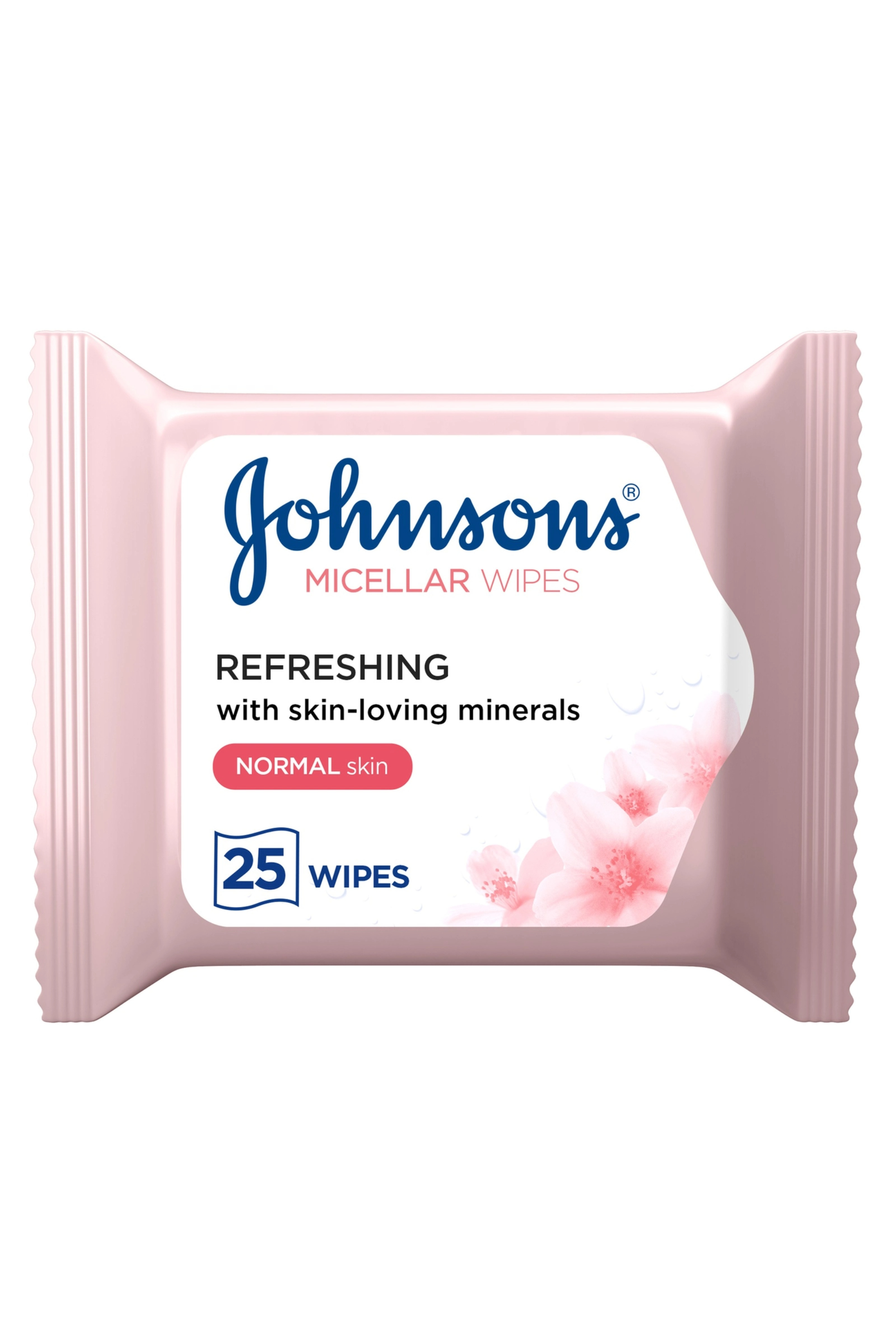 J&J NORMAL MICELLAR WIPES REFRESHING 25'S (025)