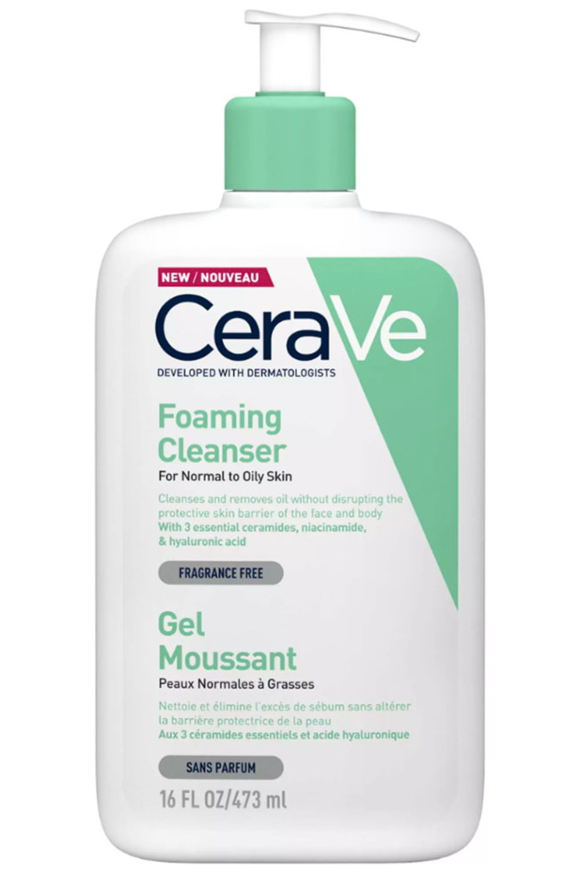 CERAVE FOAMING CLEANSER 473ML