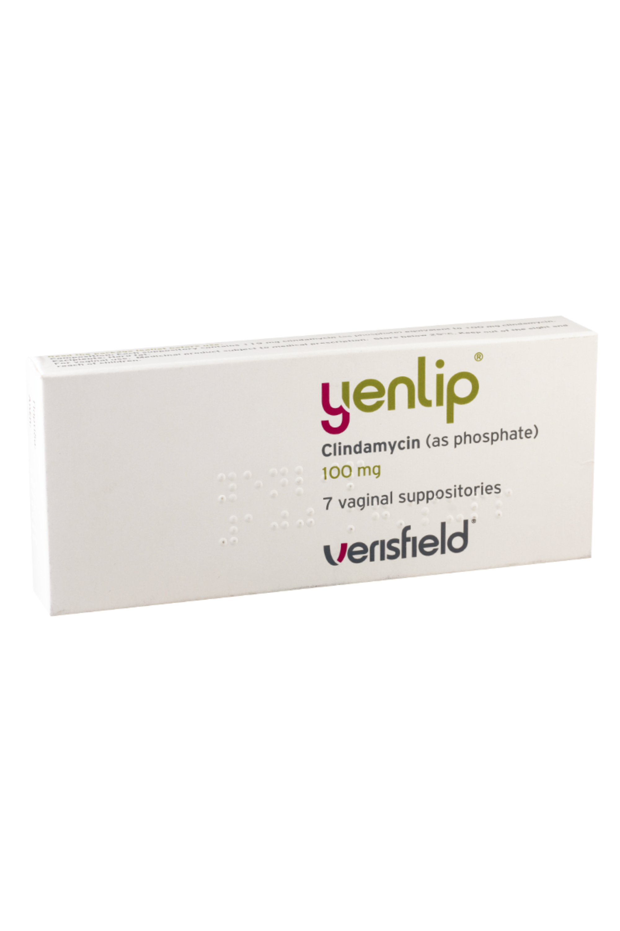 YENLIP 100MG VAGINAL SUPPOSITORIES 7'S
