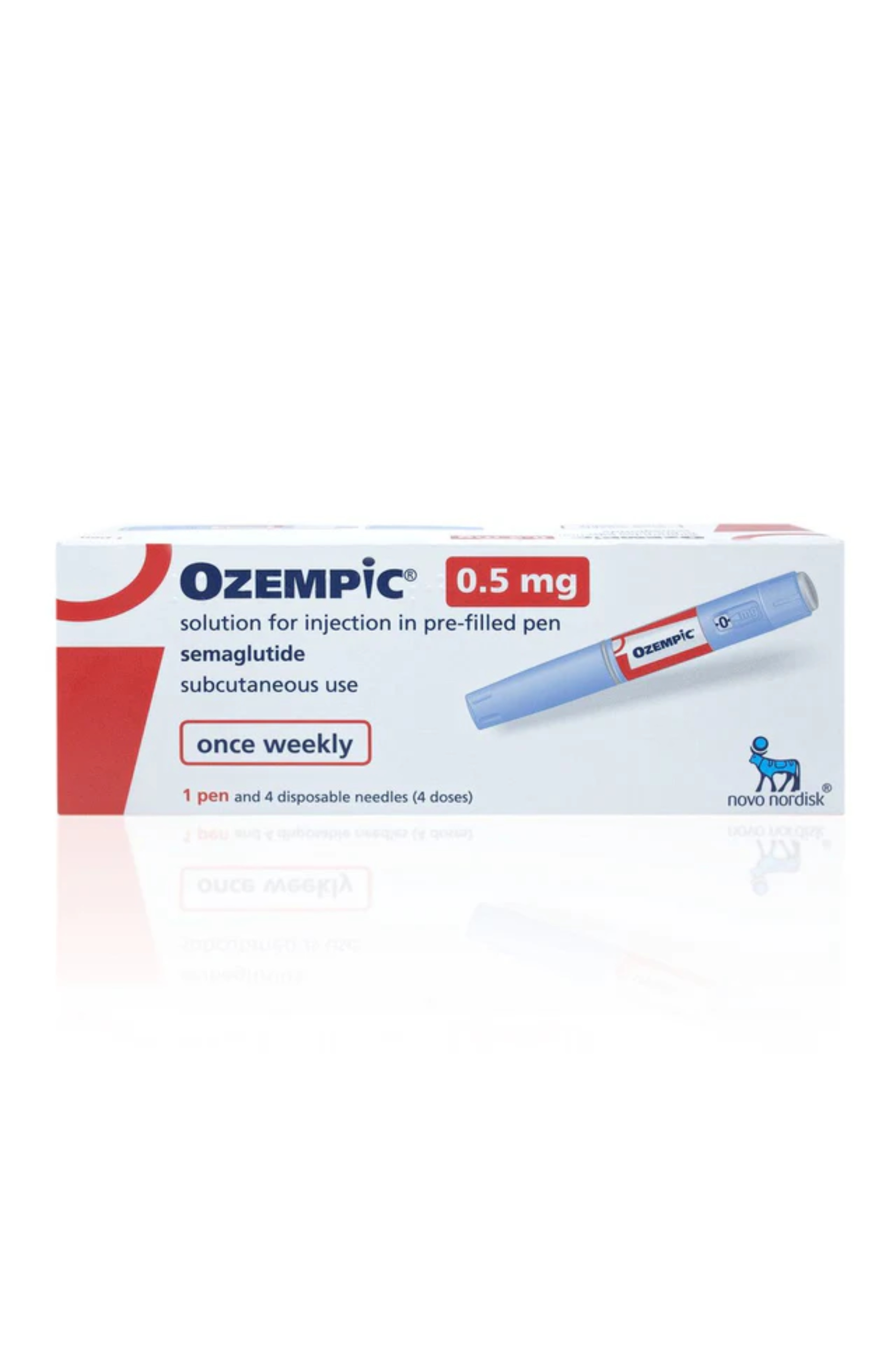 OZEMPIC 0.5MG INJ. 4'S NEEDLES