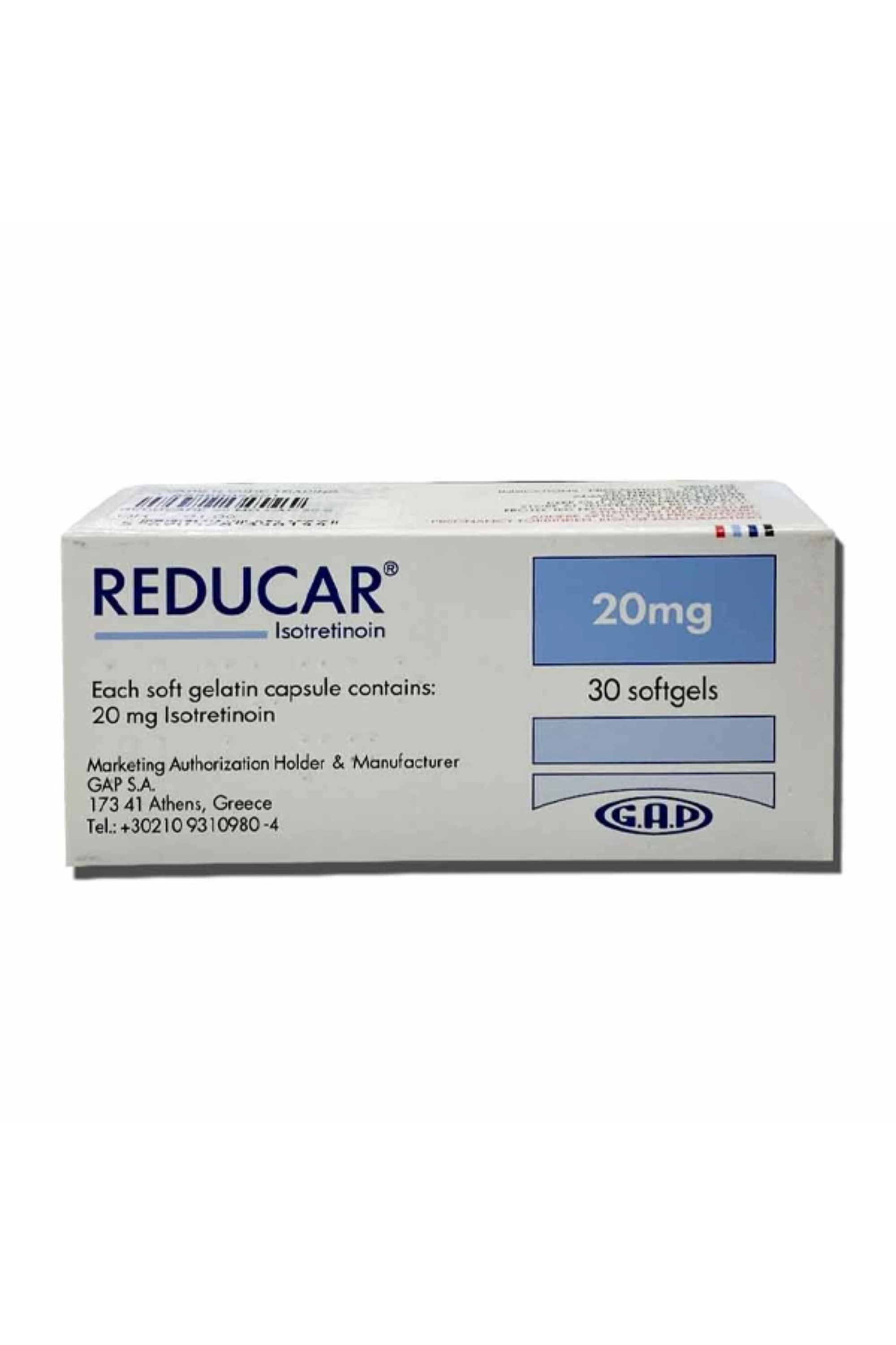 REDUCAR 20MG 30'S