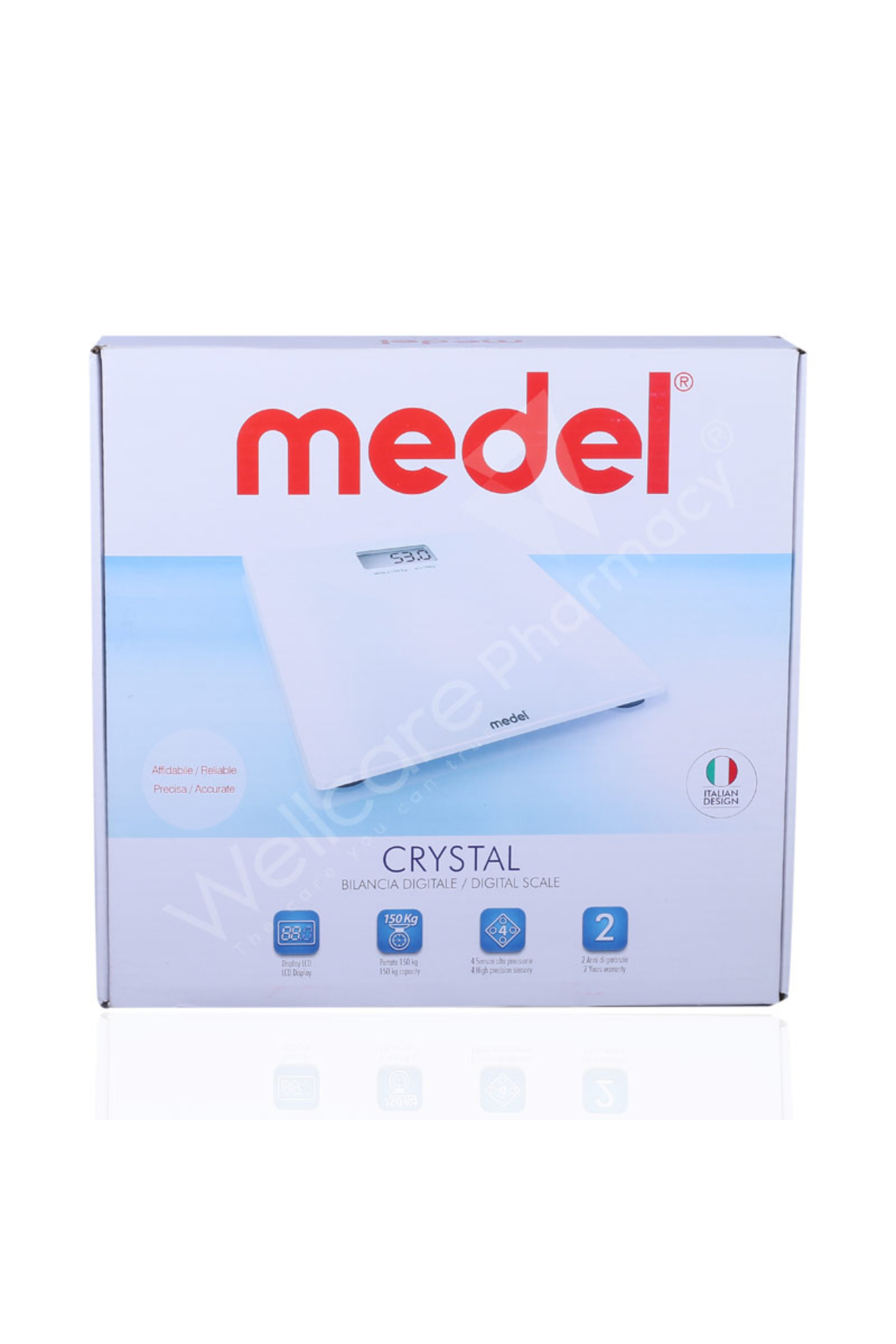 MEDEL CRYSTAL DIGITAL WEIGHNING SCALE