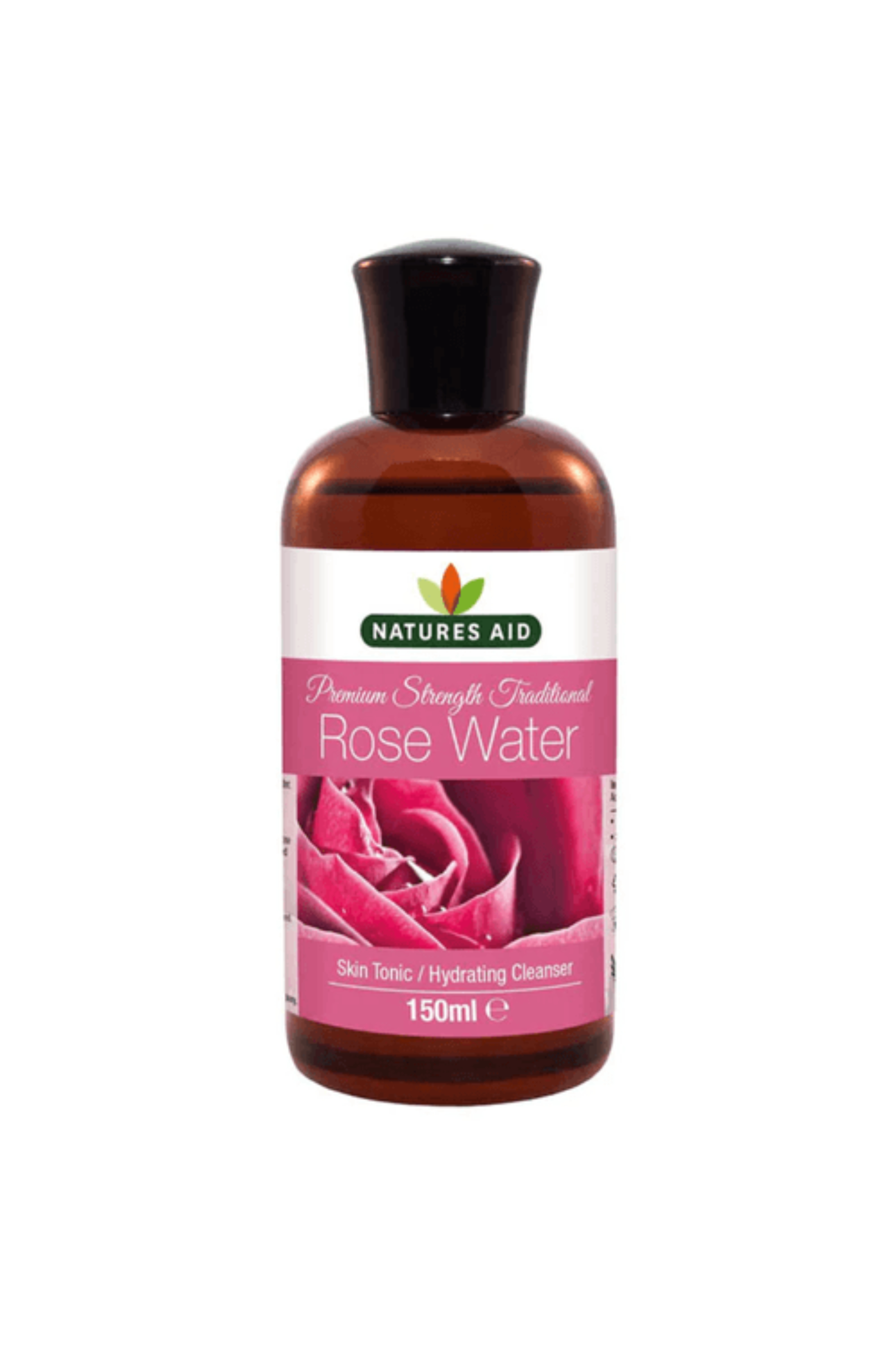 NATURE'S AID ROSEWATER TRIPLE STRENGTH 150ML