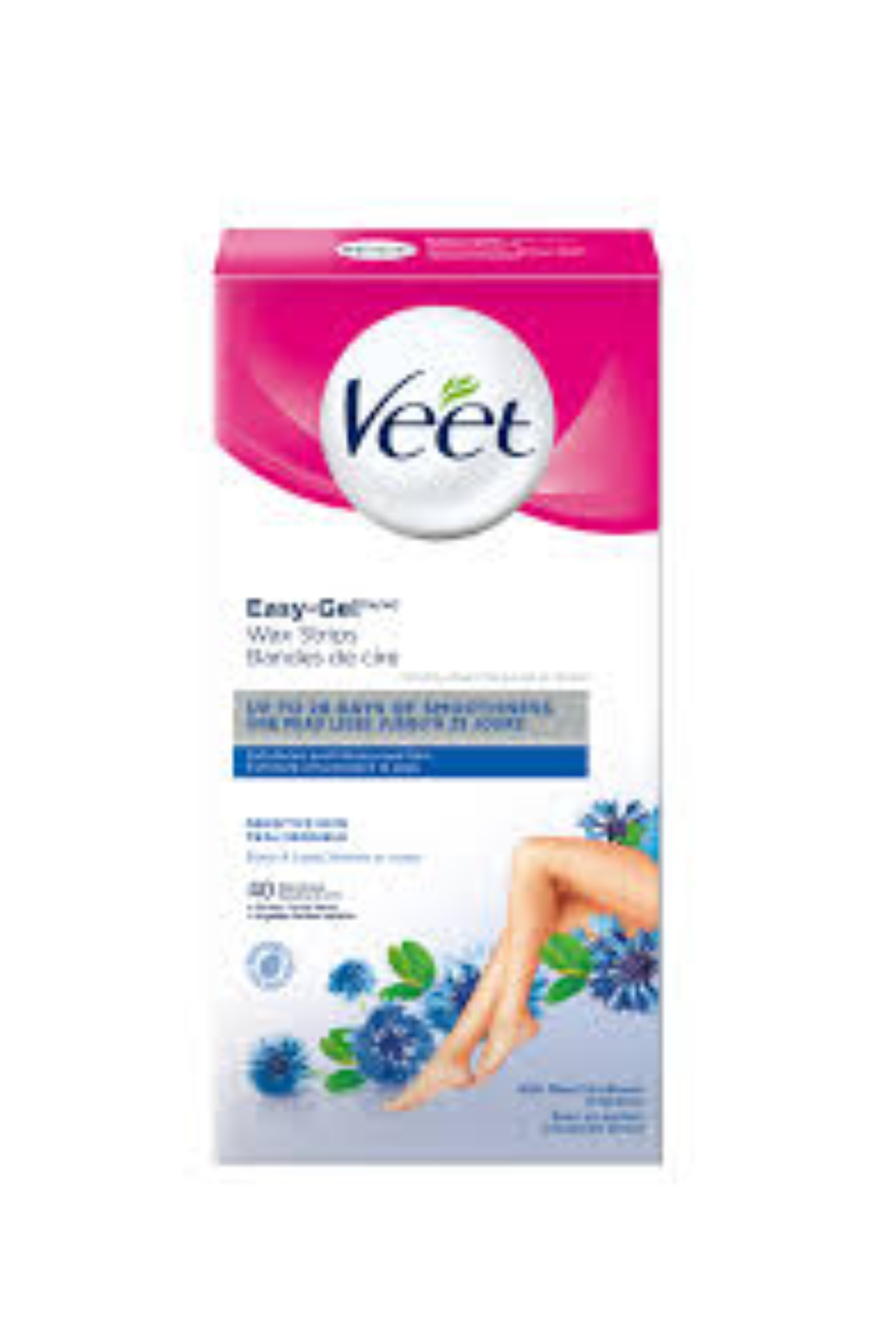 VEET STRIPS SENSITIVE SKIN BODY AND LEGS 40'S