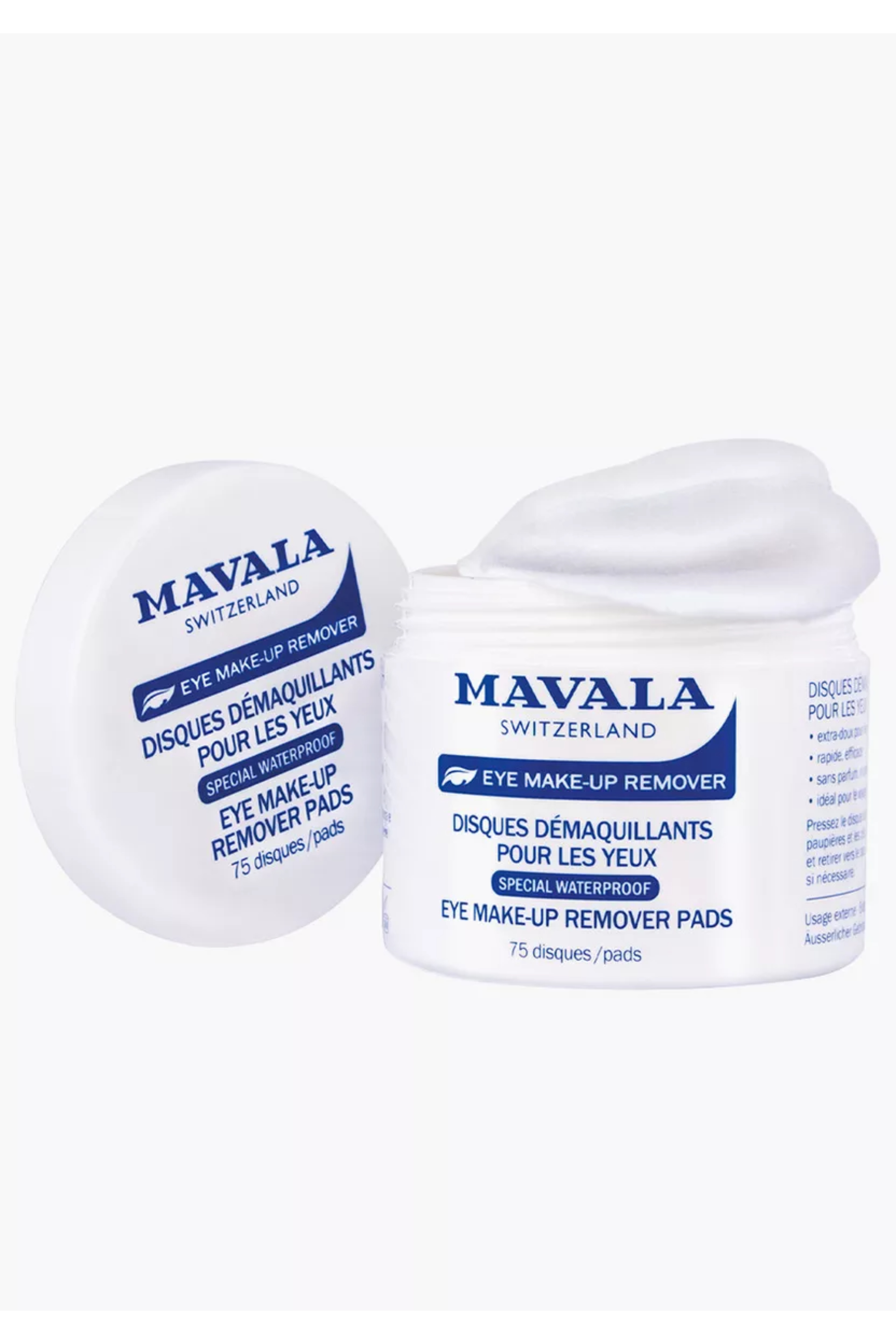 MAVALA EYE MAKE-UP REMOVER 75 PADS