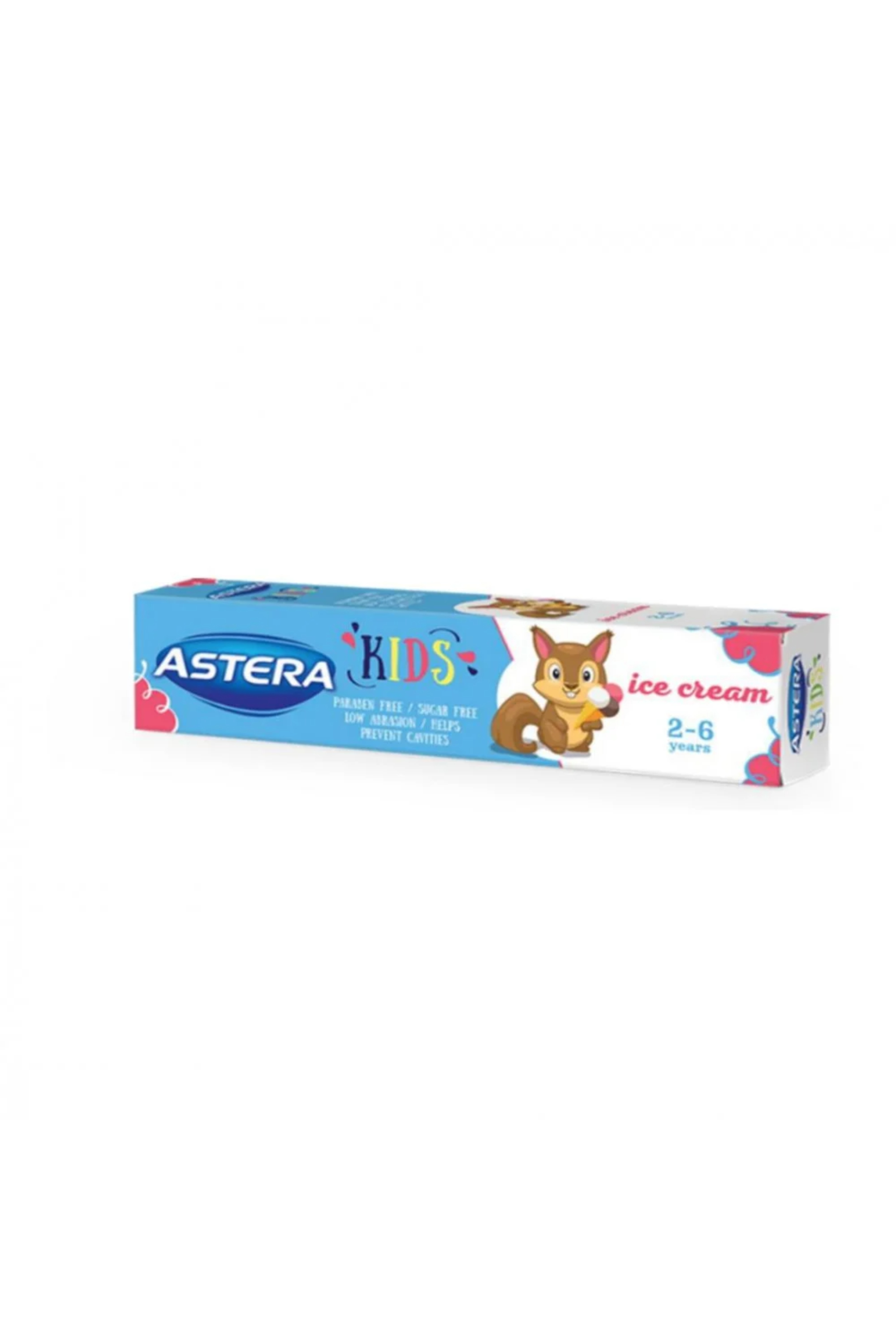ASTERA KIDS ICE CREAM (2-6YEARS) TOOTHPASTE 50ML