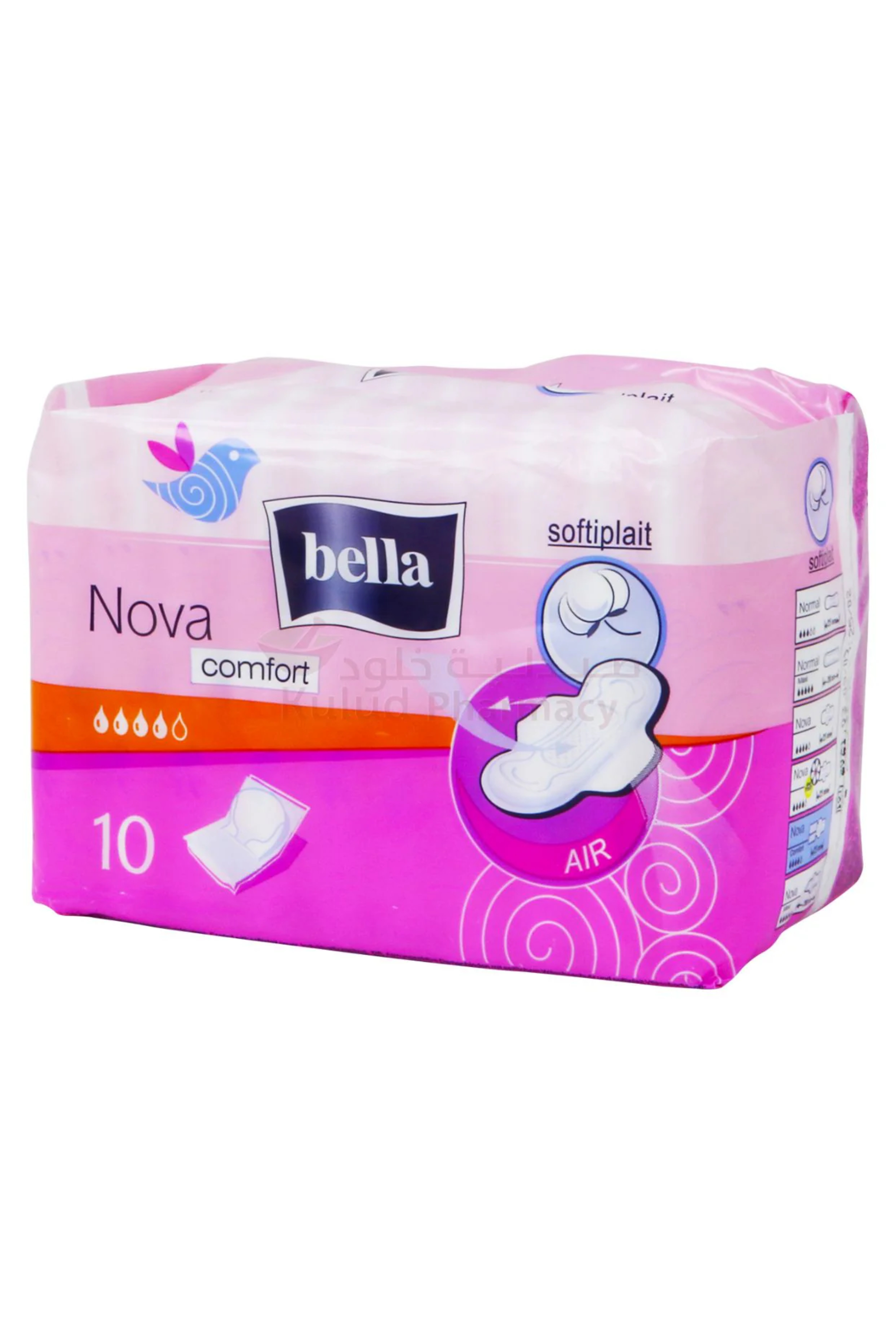 BELLA NOVA COMFORT PADS 10'S