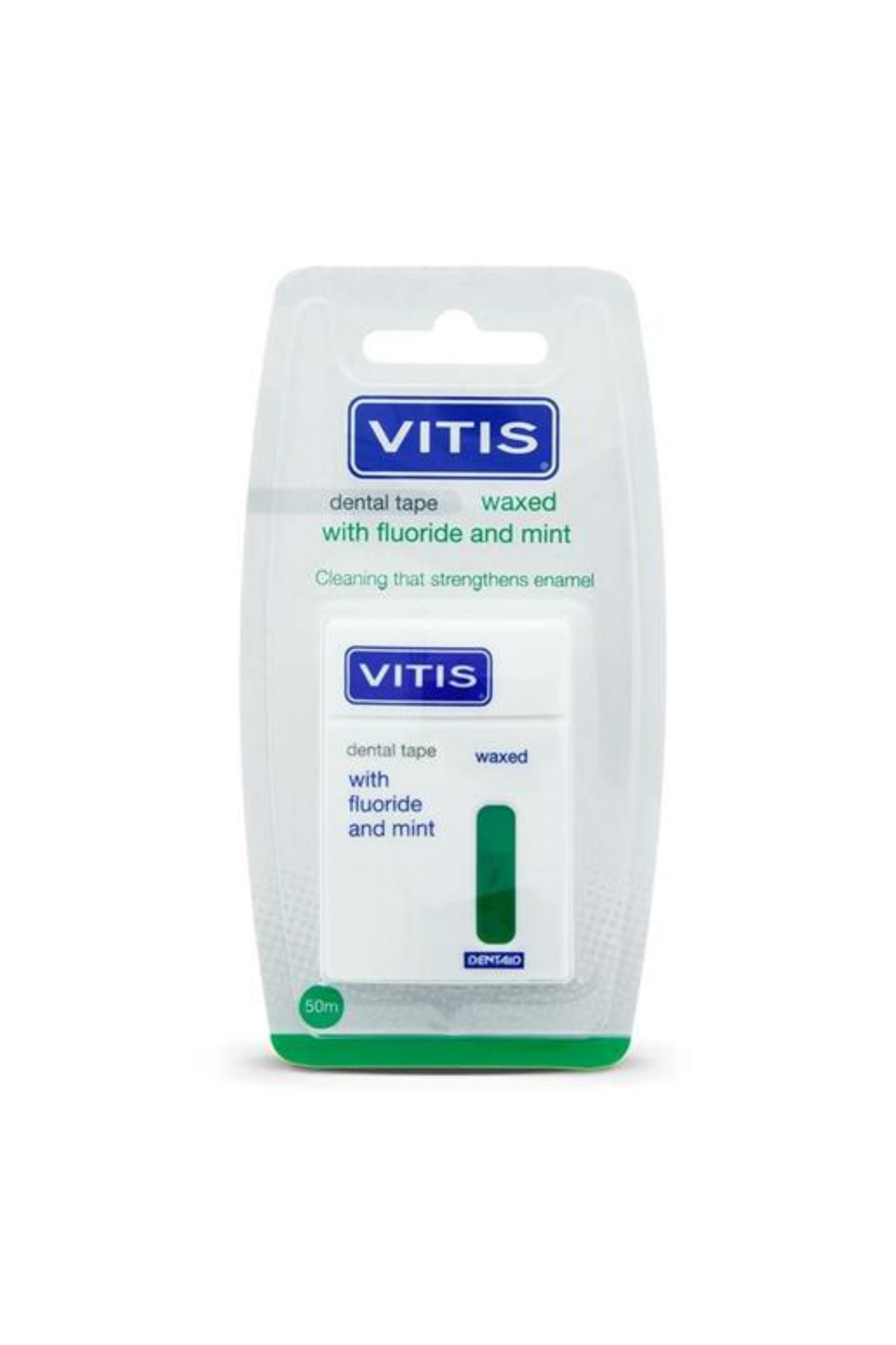 VITIS WAXED DENTAL TAPE (GREEN)