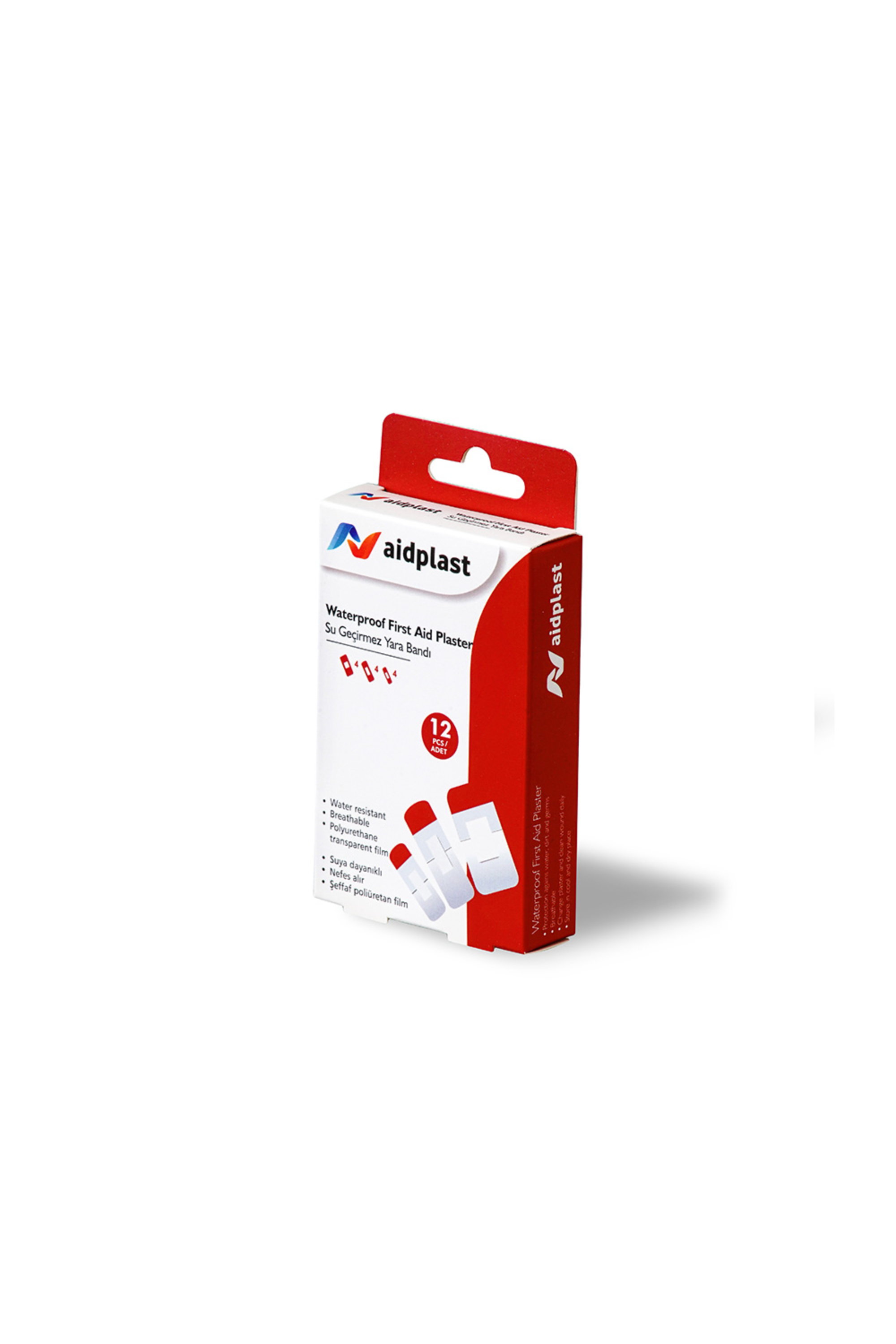 V841-AIDPLAST WATERPROOF FIRST AID PLASTER 19MM X 56MM-25MM72MM-38MM72MM PU