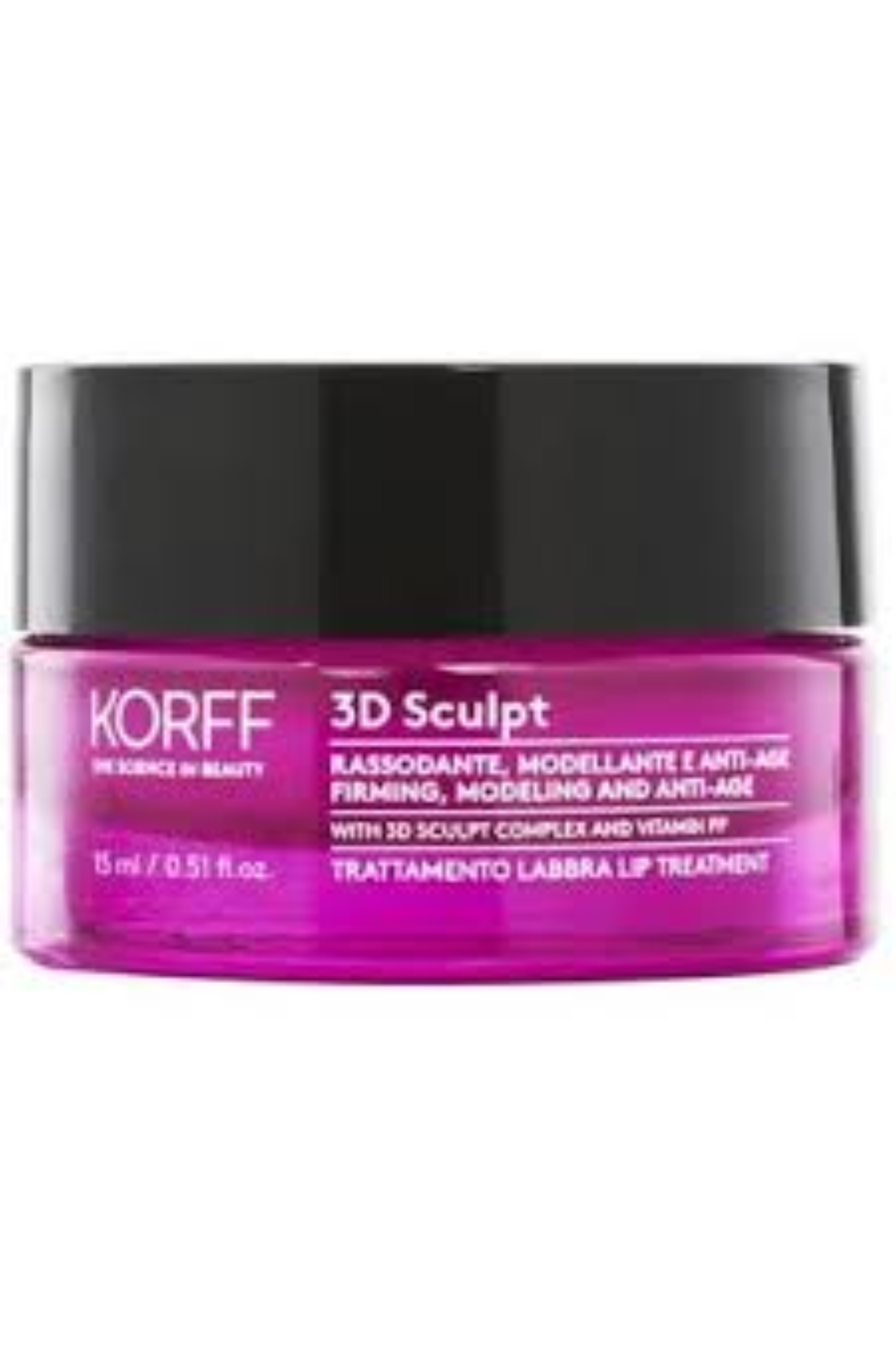 KORFF 3D SCULPT LIP CREAM TREATMENT 15ML