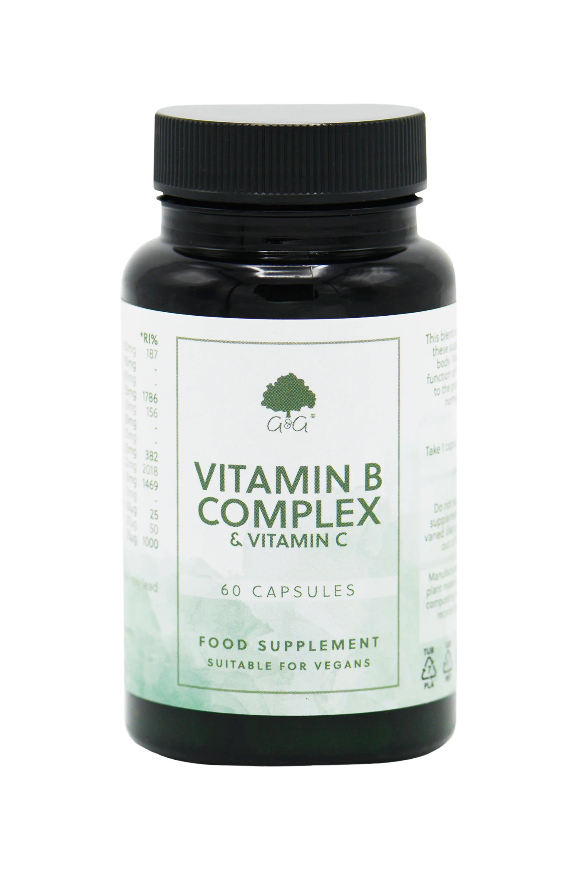 G&G VITAMIN B & C COMPLEX  150MG 60 CAP
