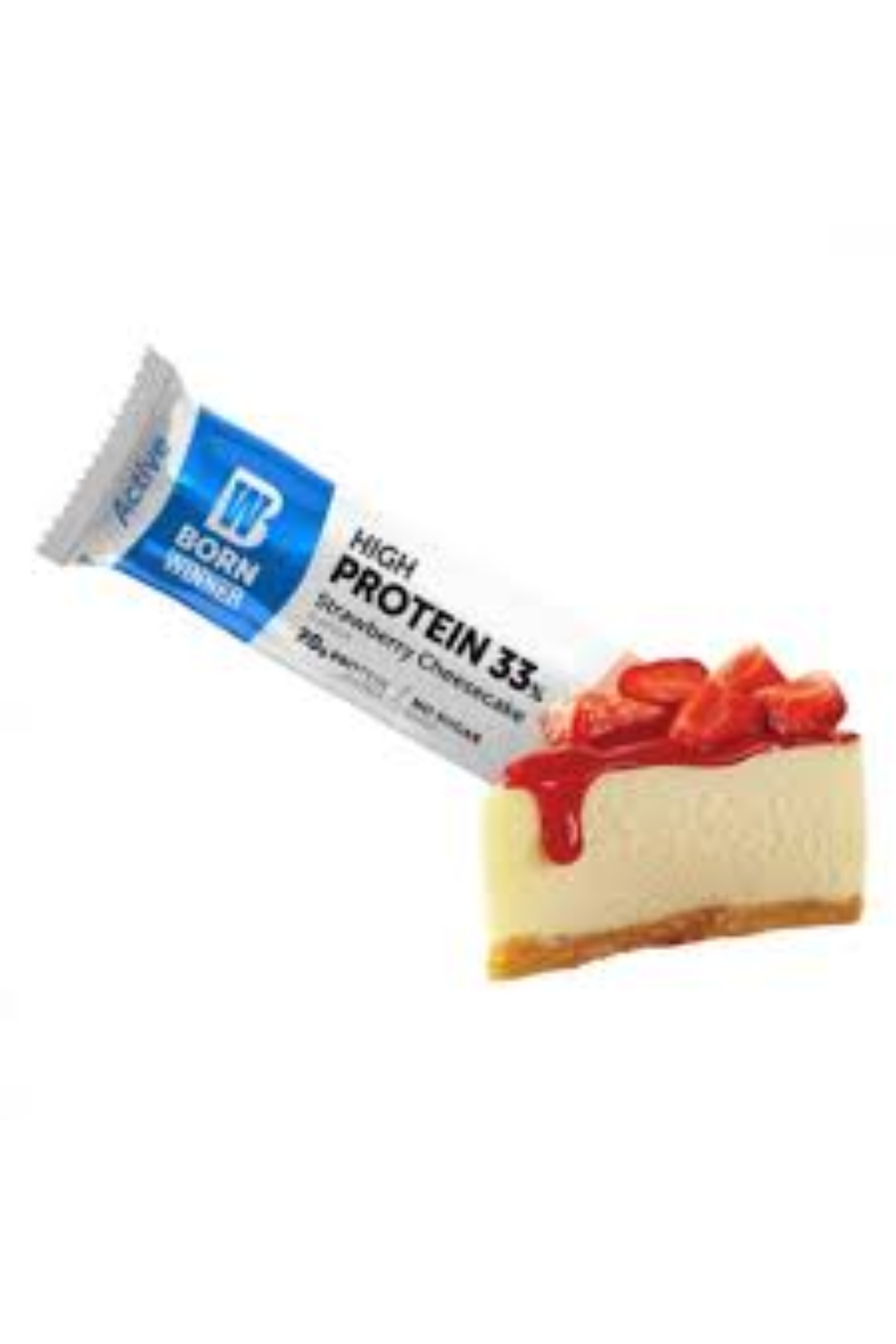 Born Winner Active Protein Bar Strawberry Cheesecake 30gm