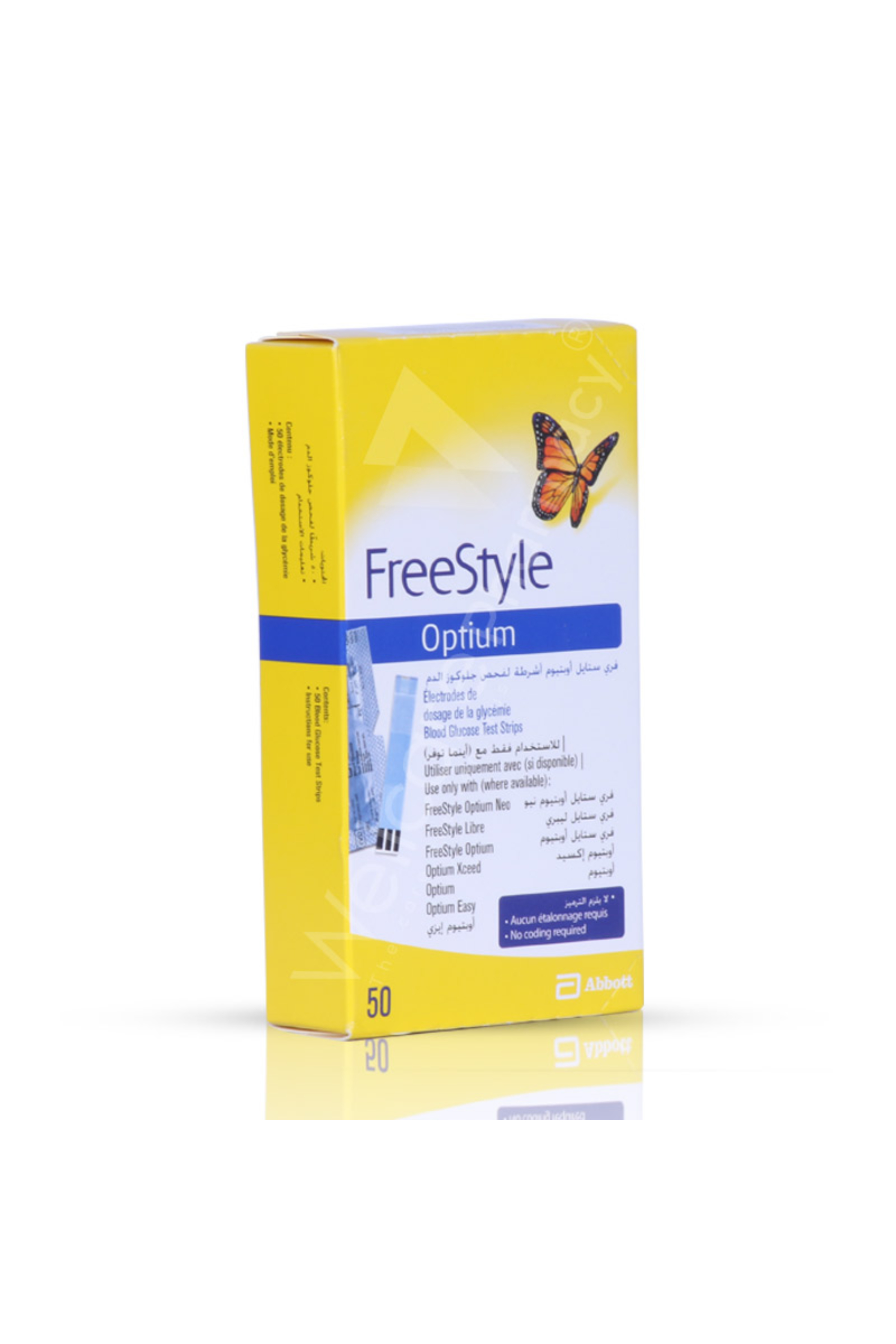 FREESTYLE TEST STRIPS 50'S 70449