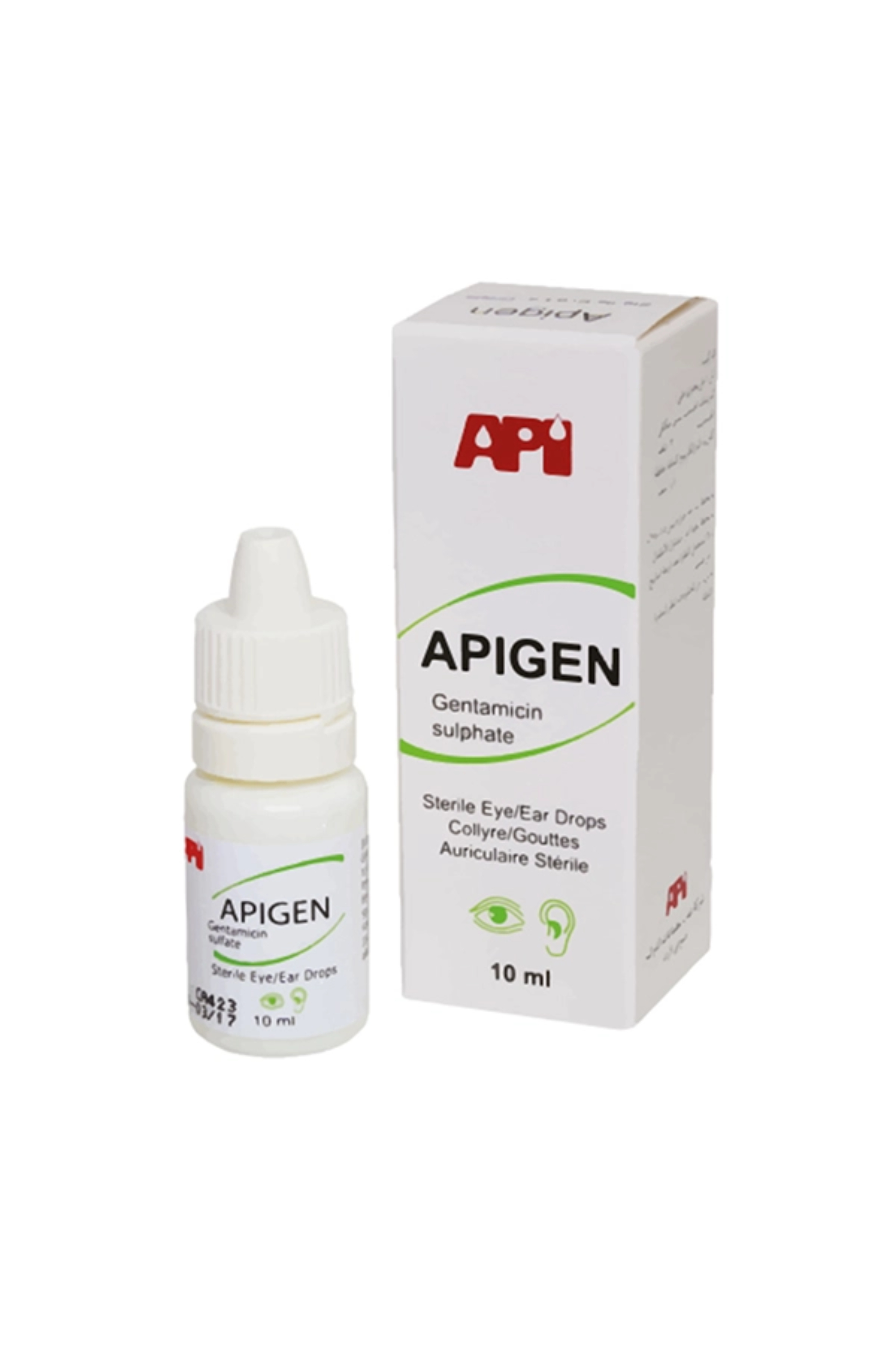 APIGEN EYE/EAR DROPS