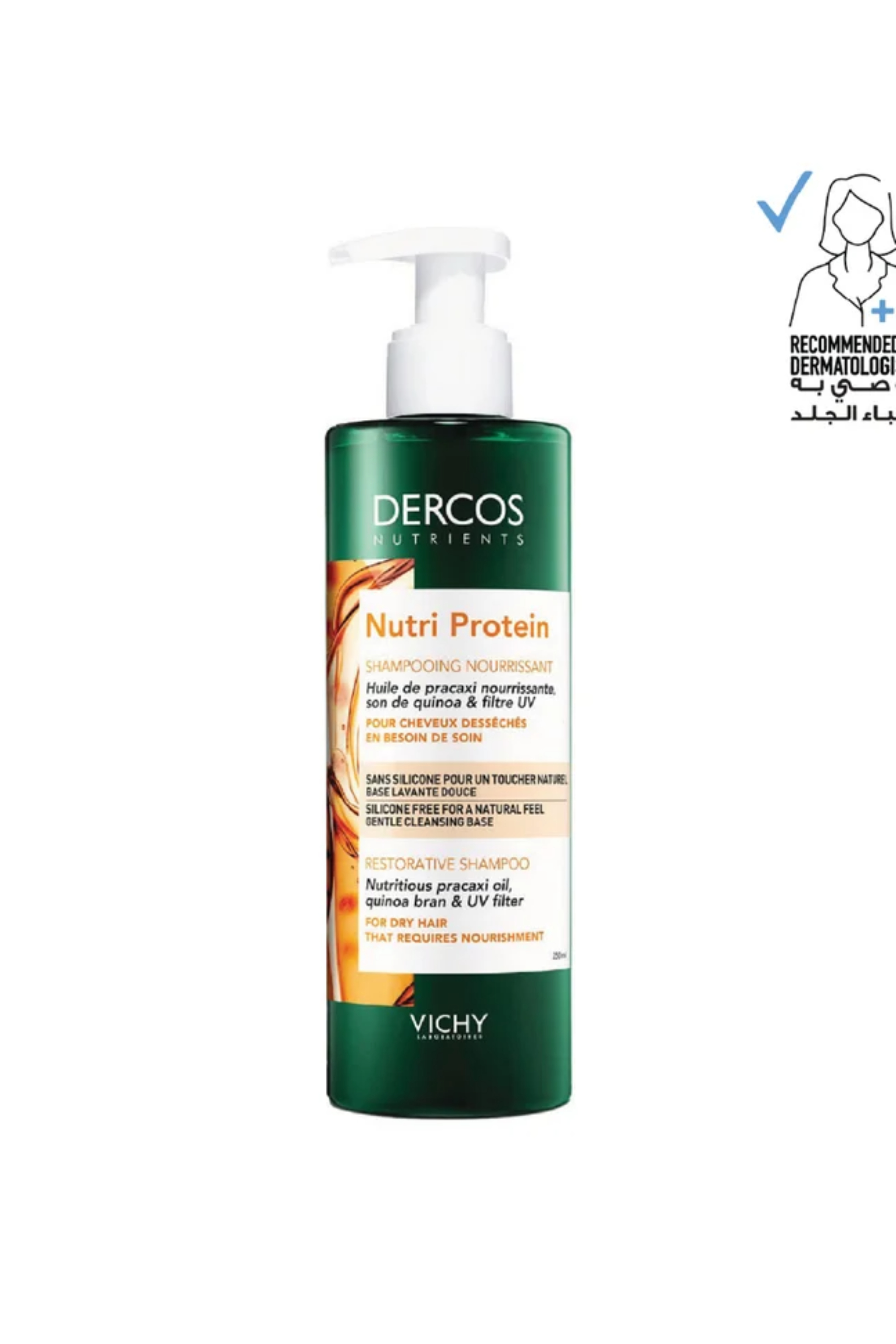 VICHY DERCOS NUTRI PROTEIN SHAMPOO 250ML