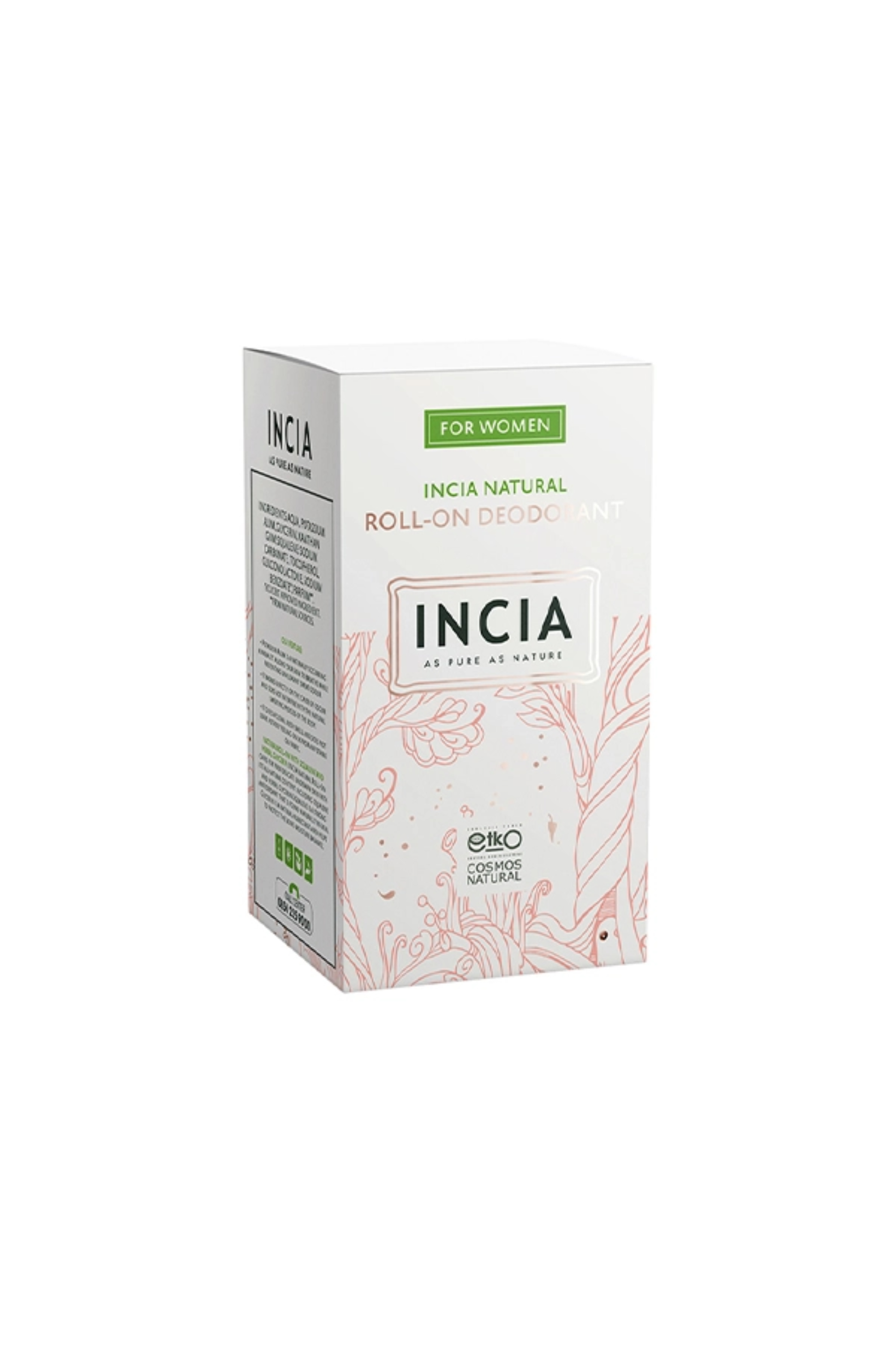 INCIA ROLL-ON DEODEORANT FOR WOMEN 50 ML