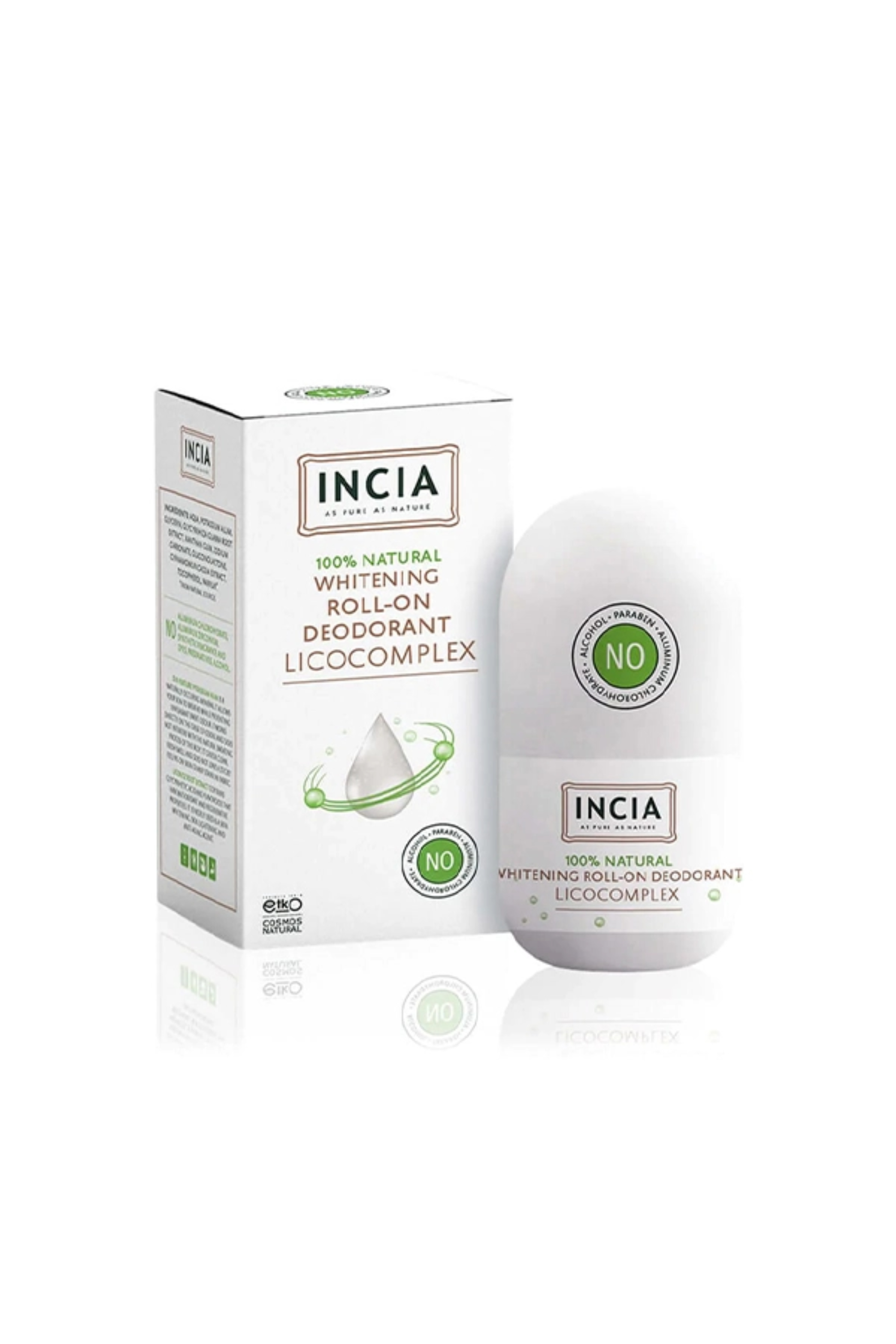 INCIA ROLL-ON DEODEORANT FOR WHITENING 50 ML