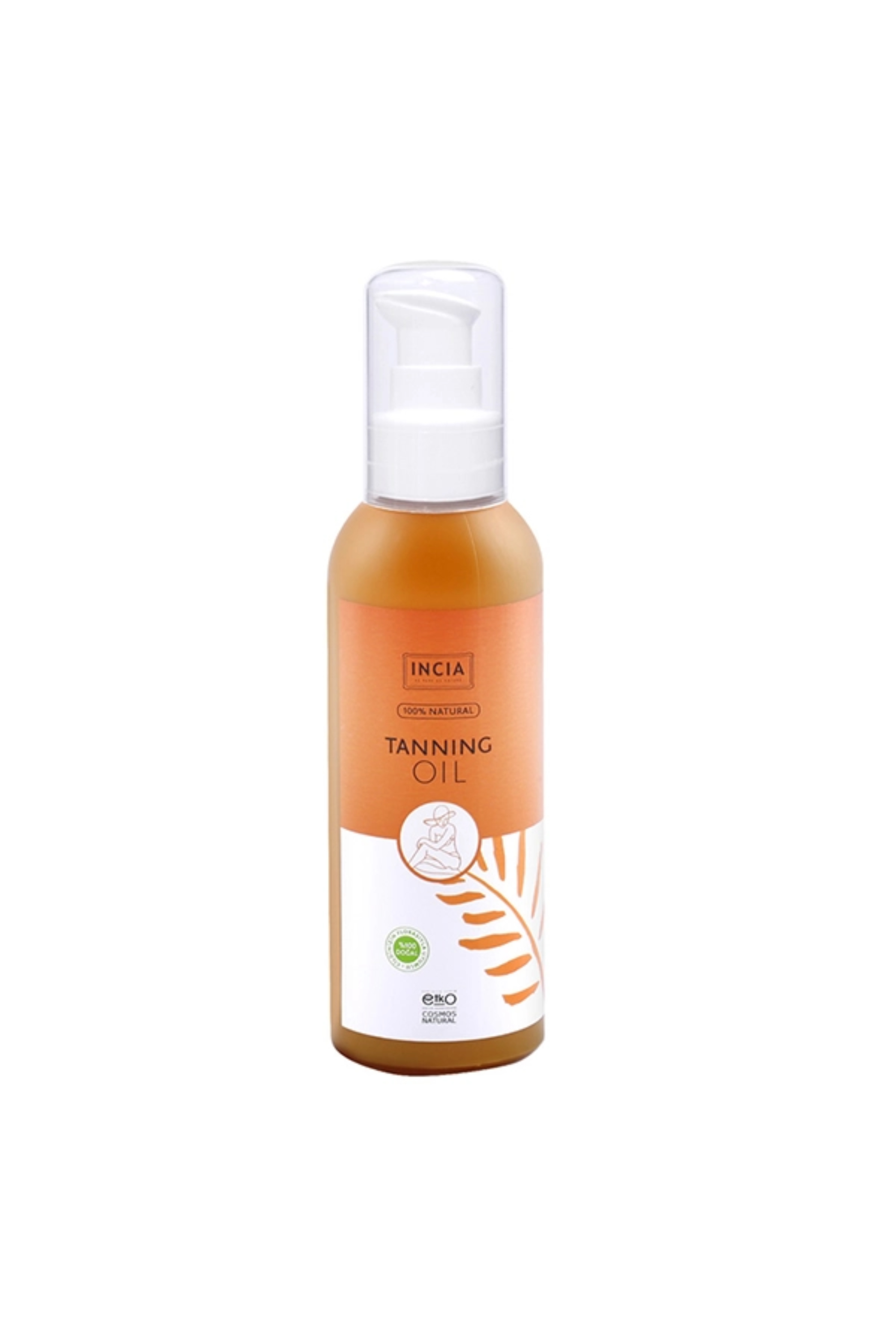 INCIA 100% NATURAL TANNING LOTION OIL 150ML
