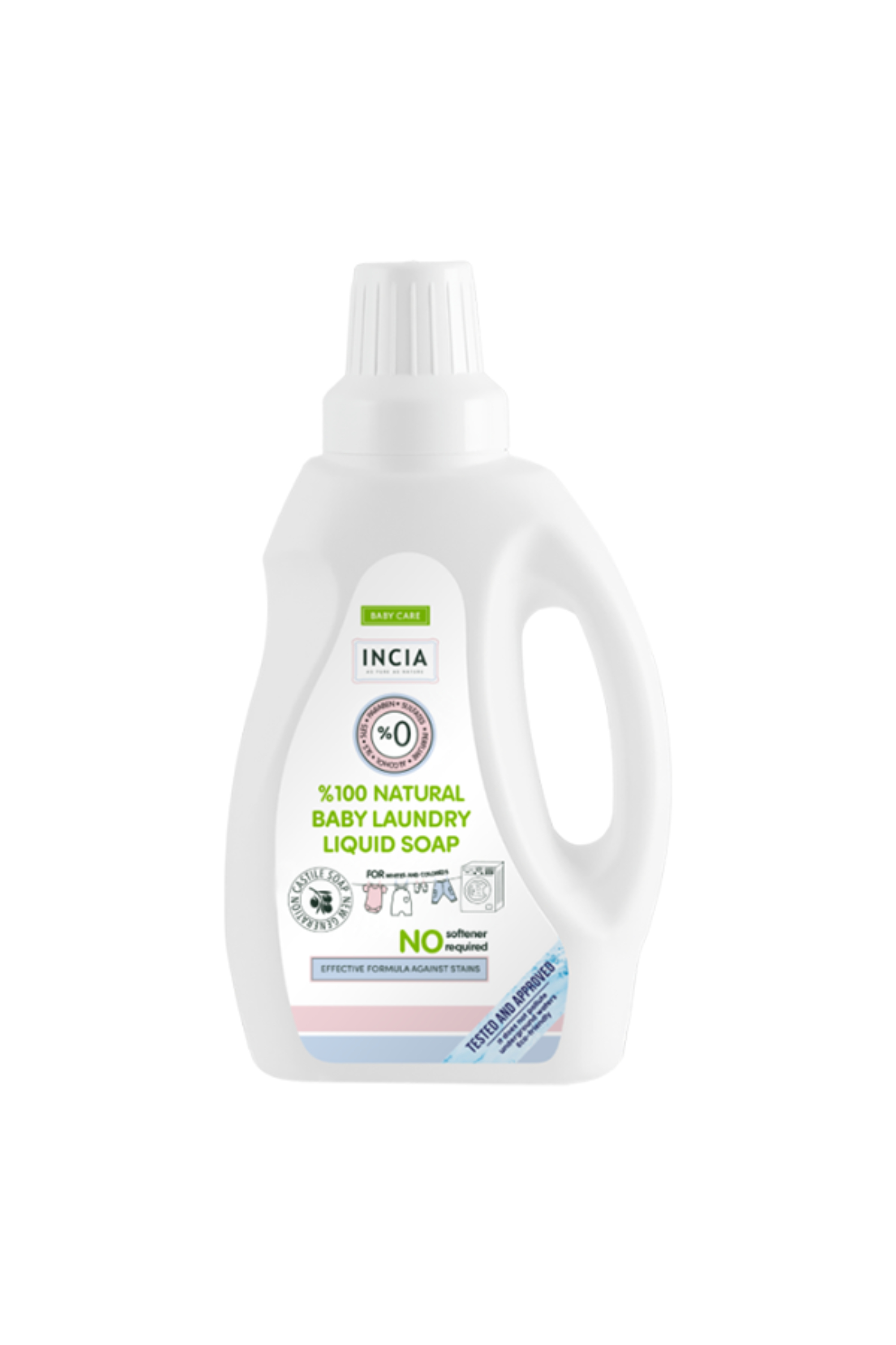 INCIA BABY LAUNDRY LIQUID SOAP 750ML