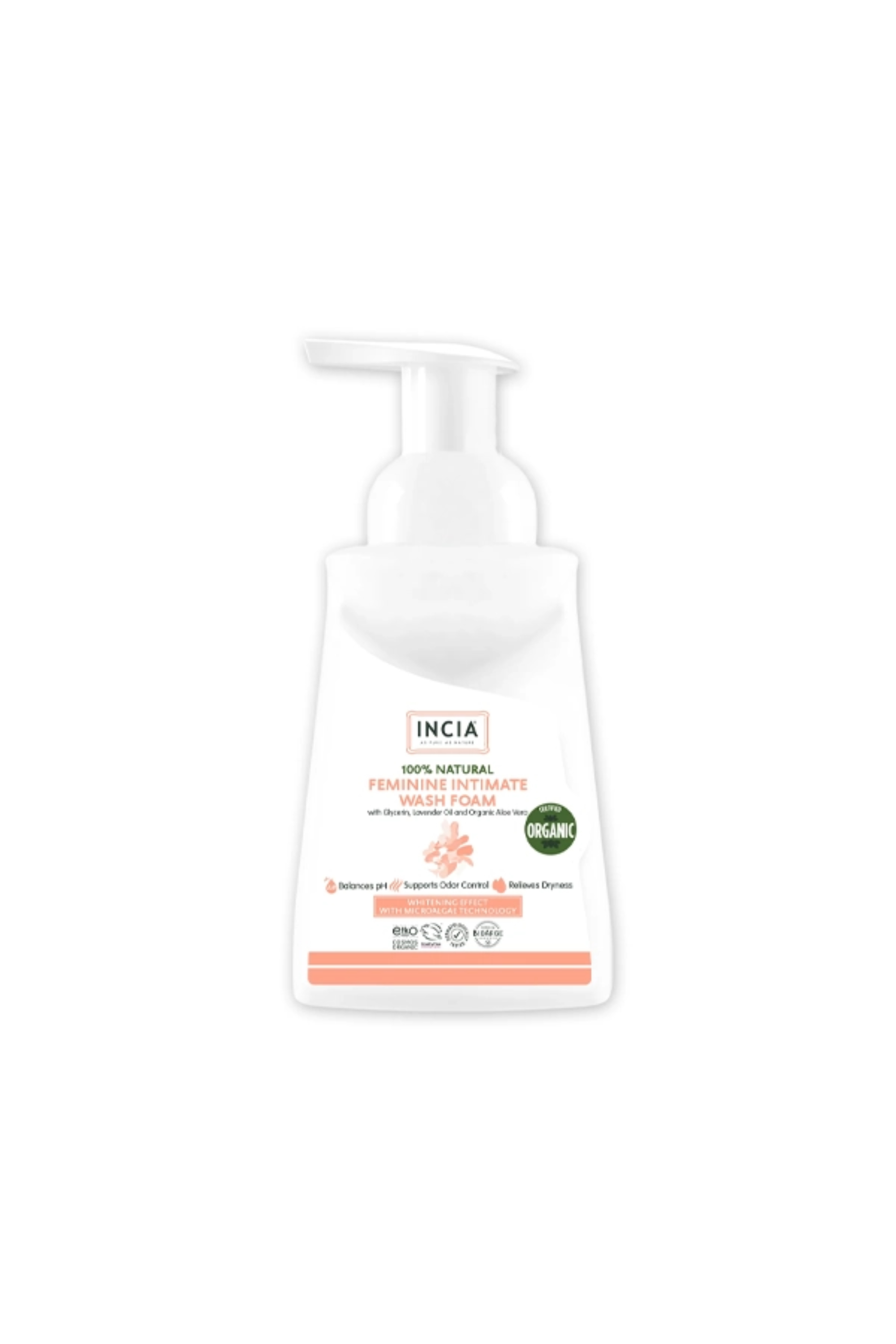 INCIA FEMININE INTIMATE WASH FOAM 200ML