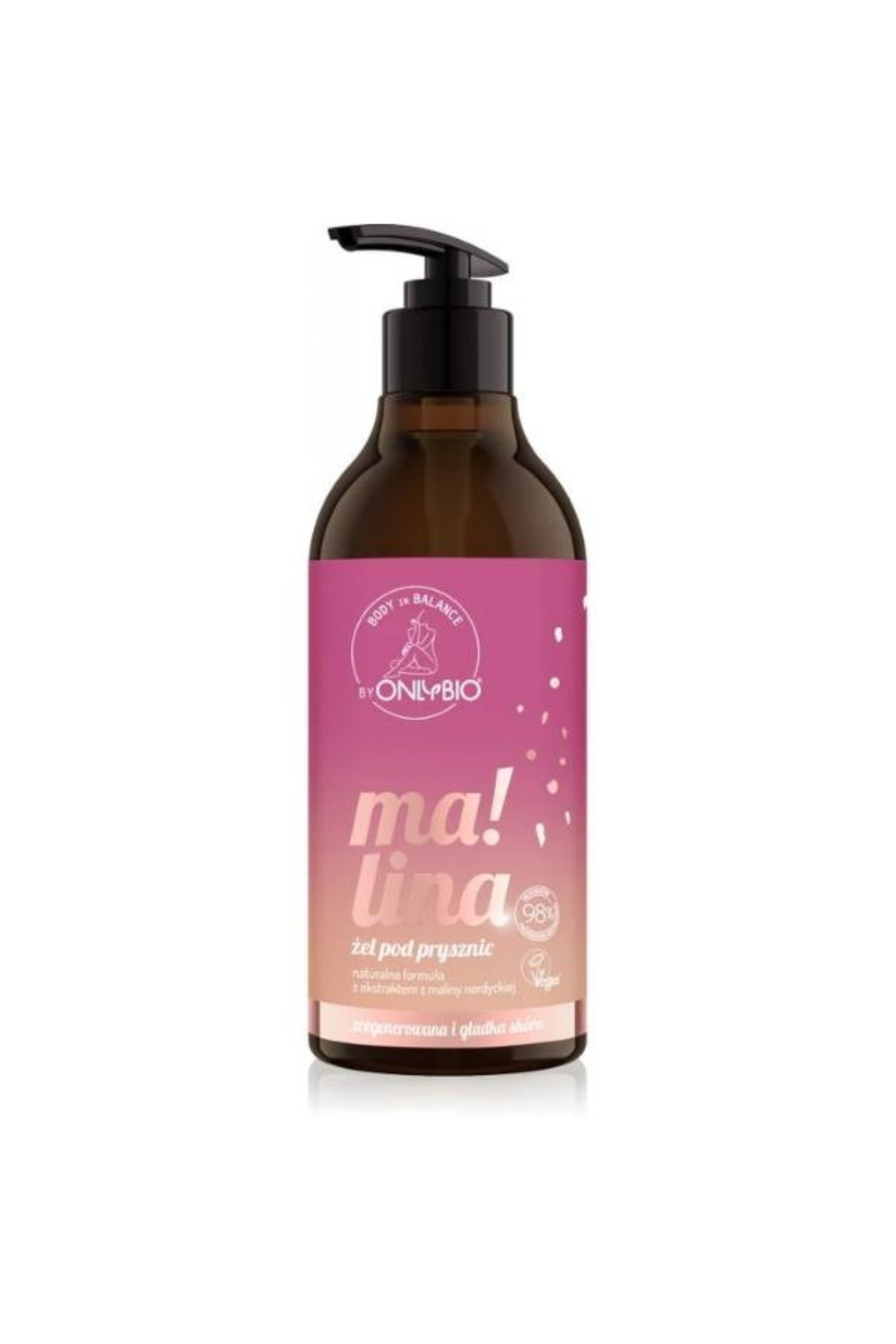 ONLYBIO Body in Balance Shower Gel Raspberry 400
