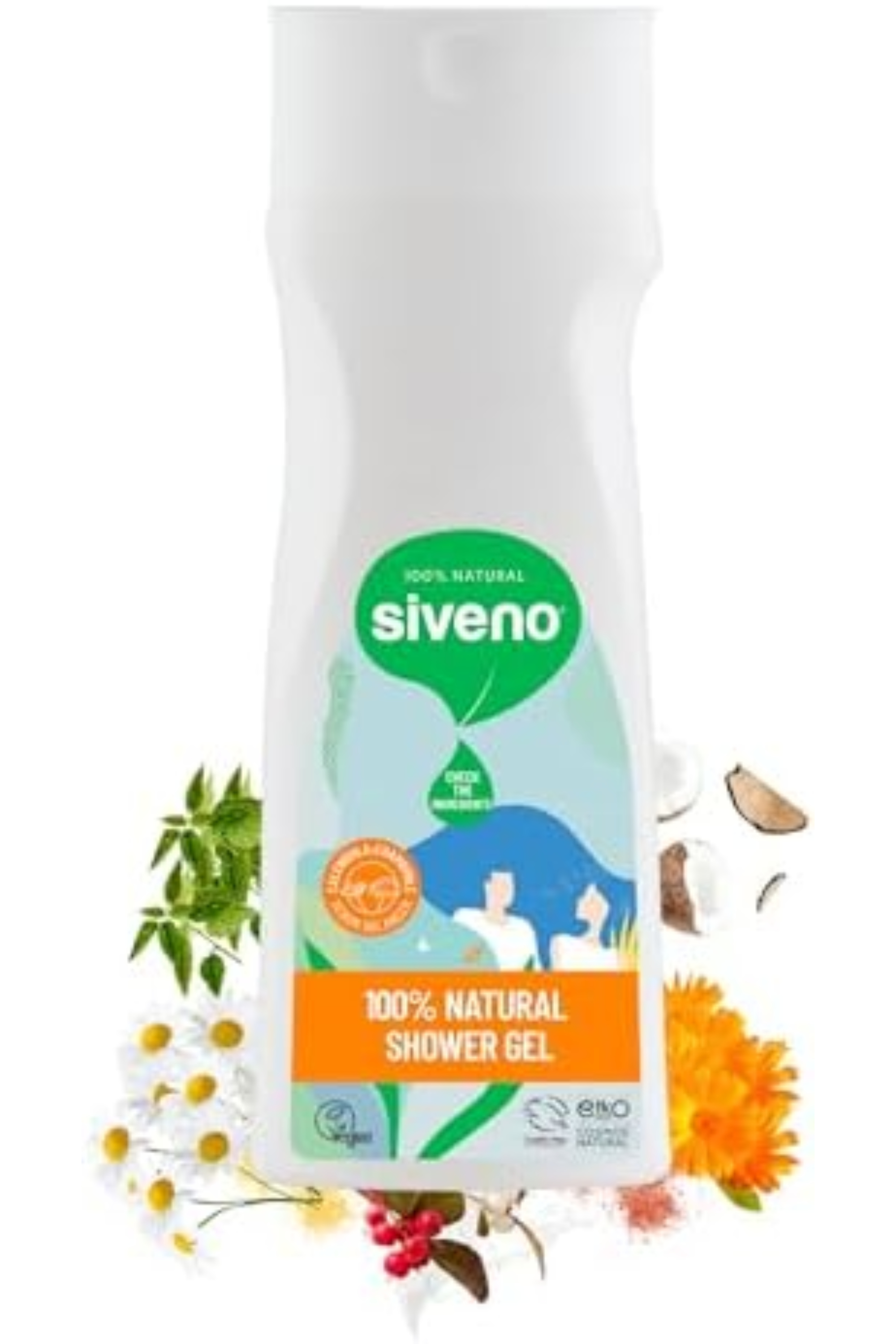 SIVENO NATURAL SHOWER GEL 300ML
