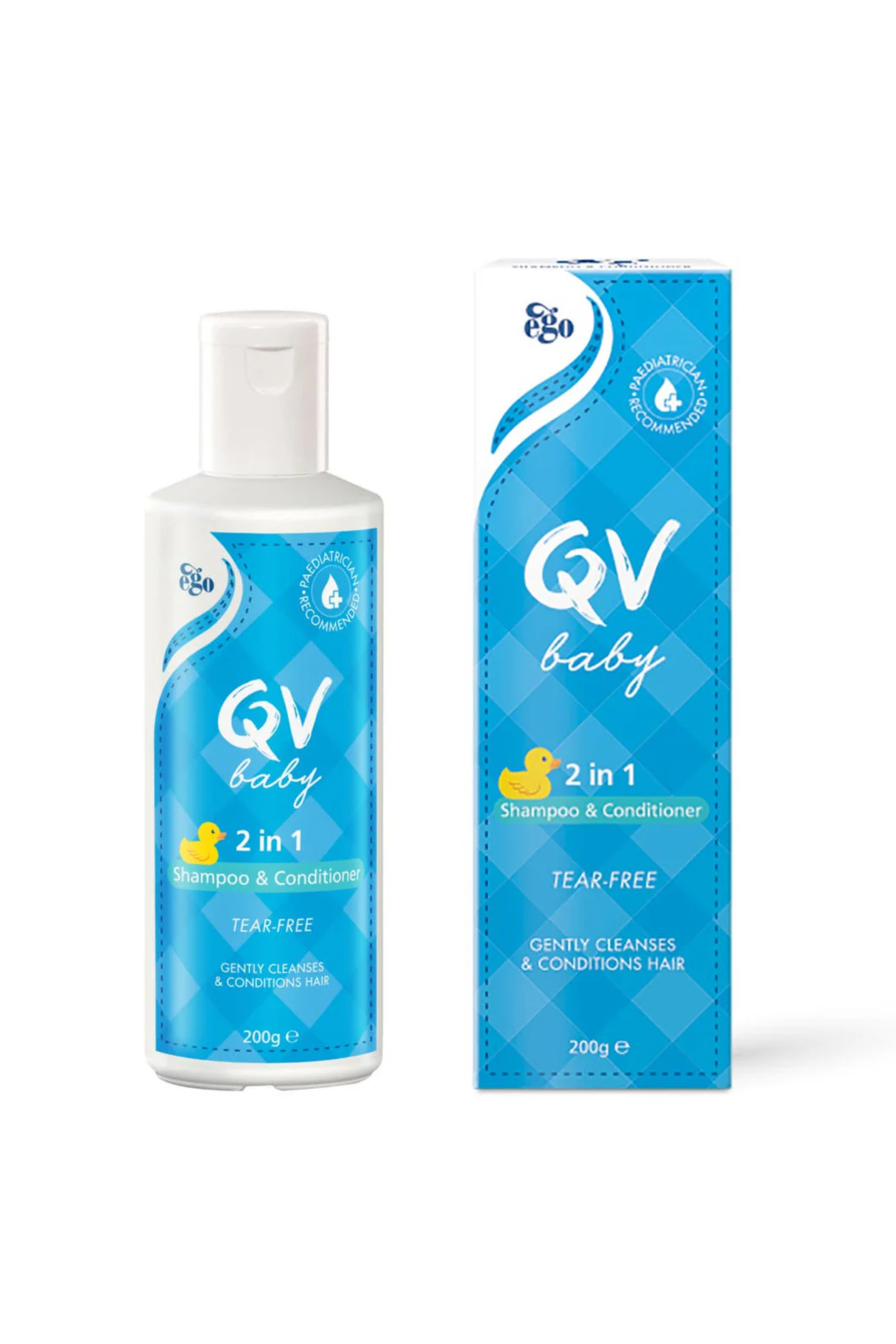 EGO QV BABY 2 IN 1 SHAMPOO & CONDITIONER  200GM