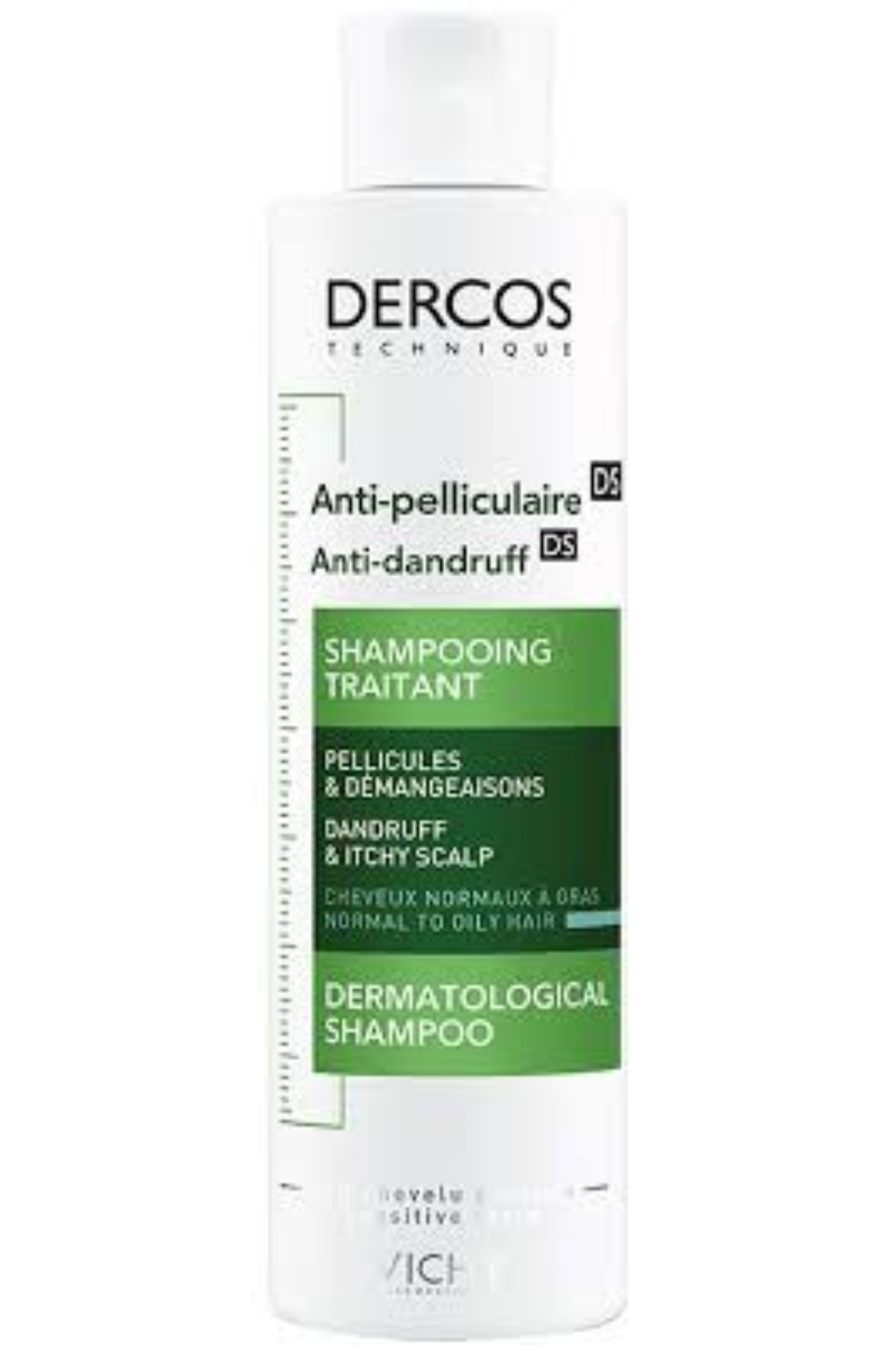 VICHY DERCOS ANTI DANDRUFF GOR GREASY HAIR  SHAMPOO 200ML