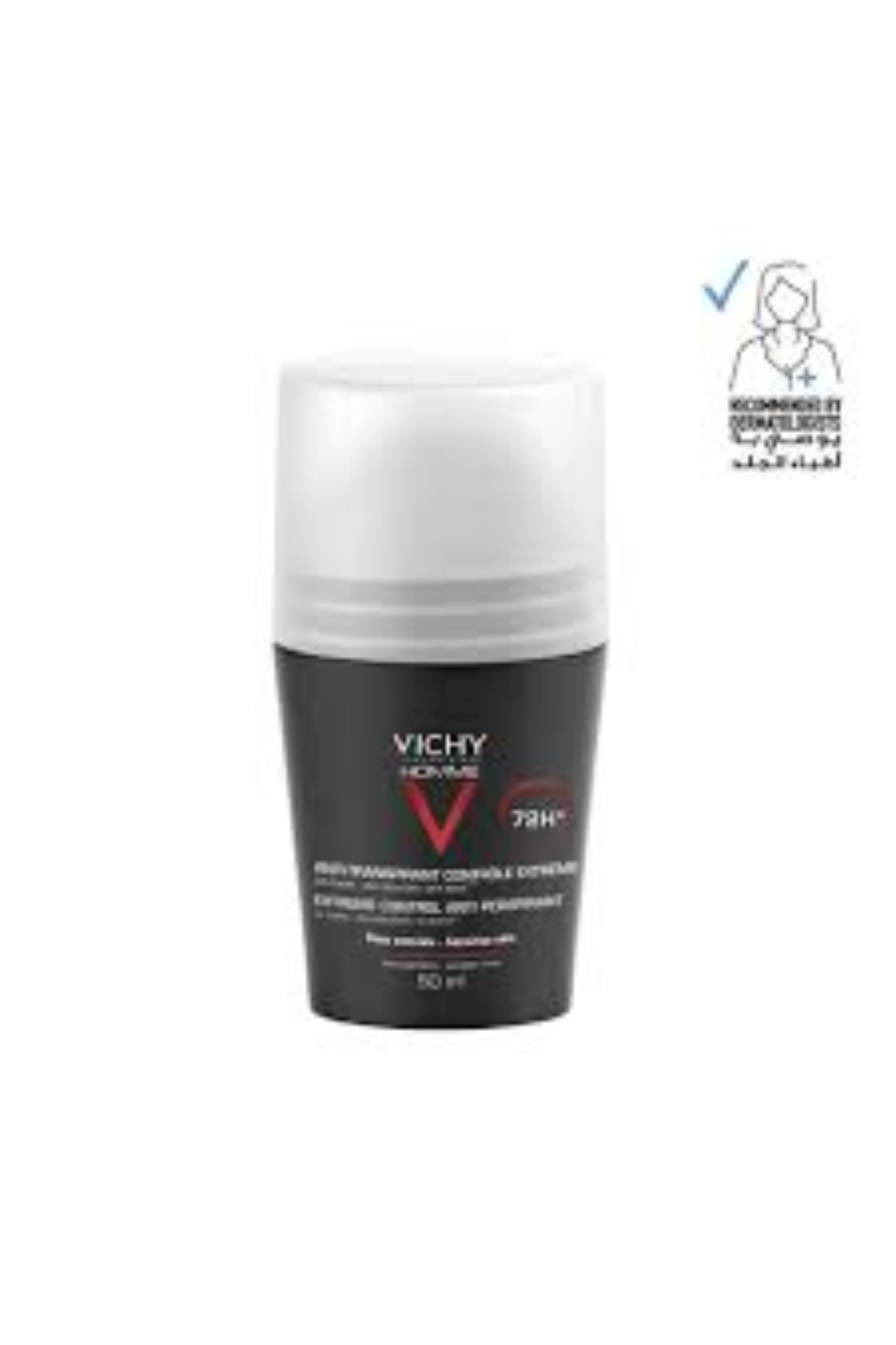 VICHY DEO ROLL ON HOMME ANTI PRESPIRANT 72H 50ML