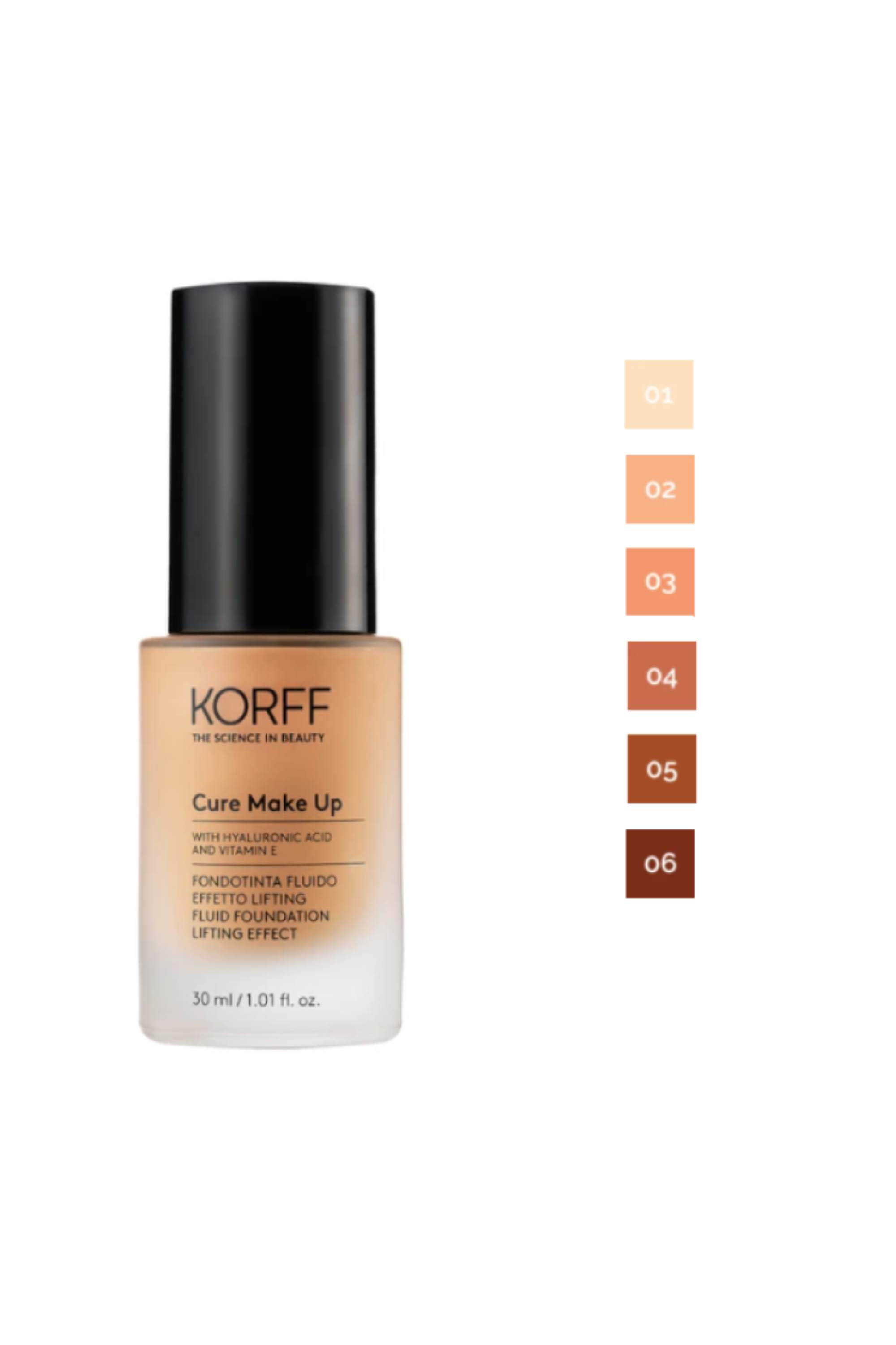KORFF CURE MAKE UP FLUID FOUNDATION LIFTING EFFECT 01 30ML
