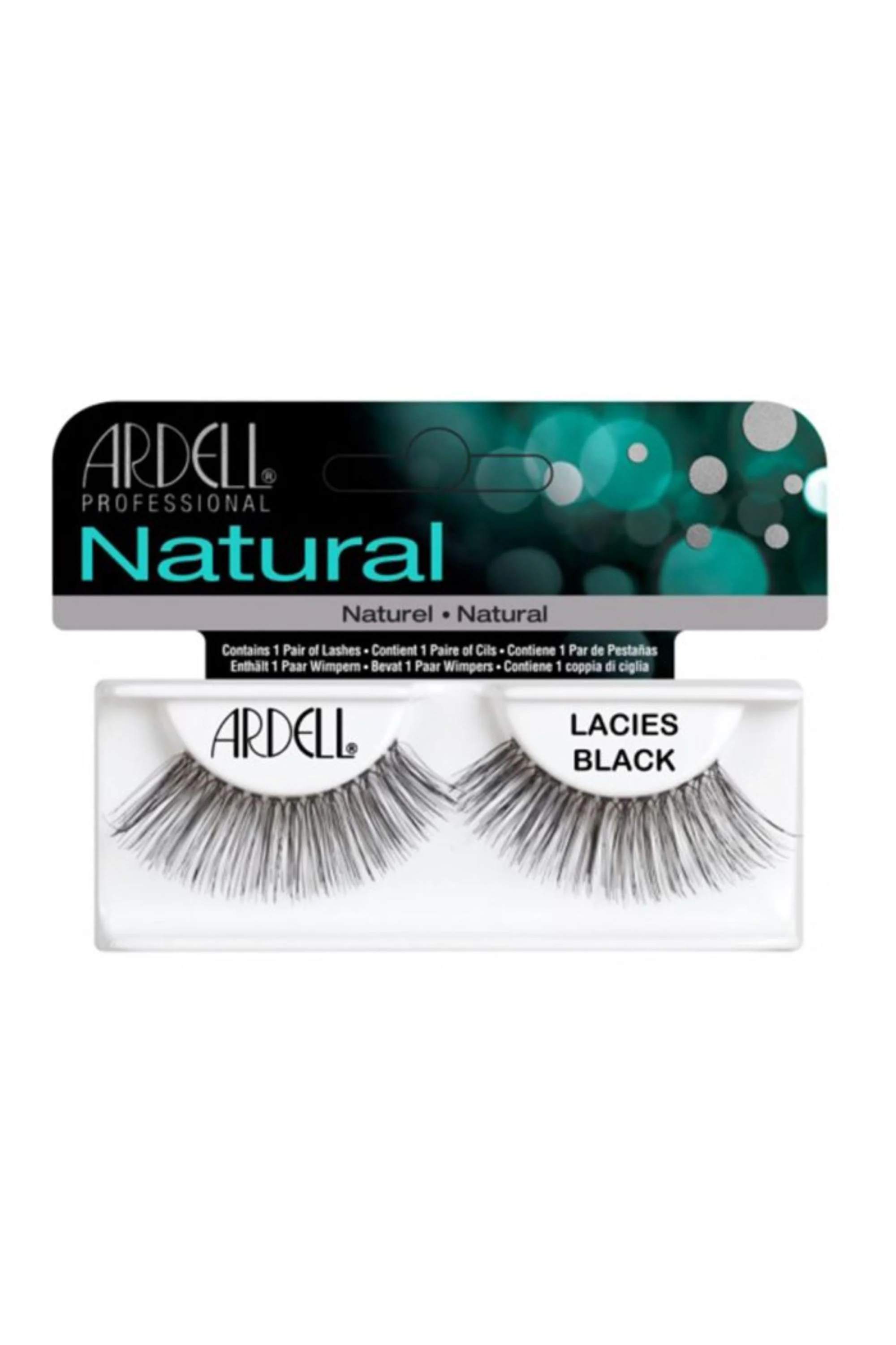 ARDELL NATURAL LASHES LACIES BLACK