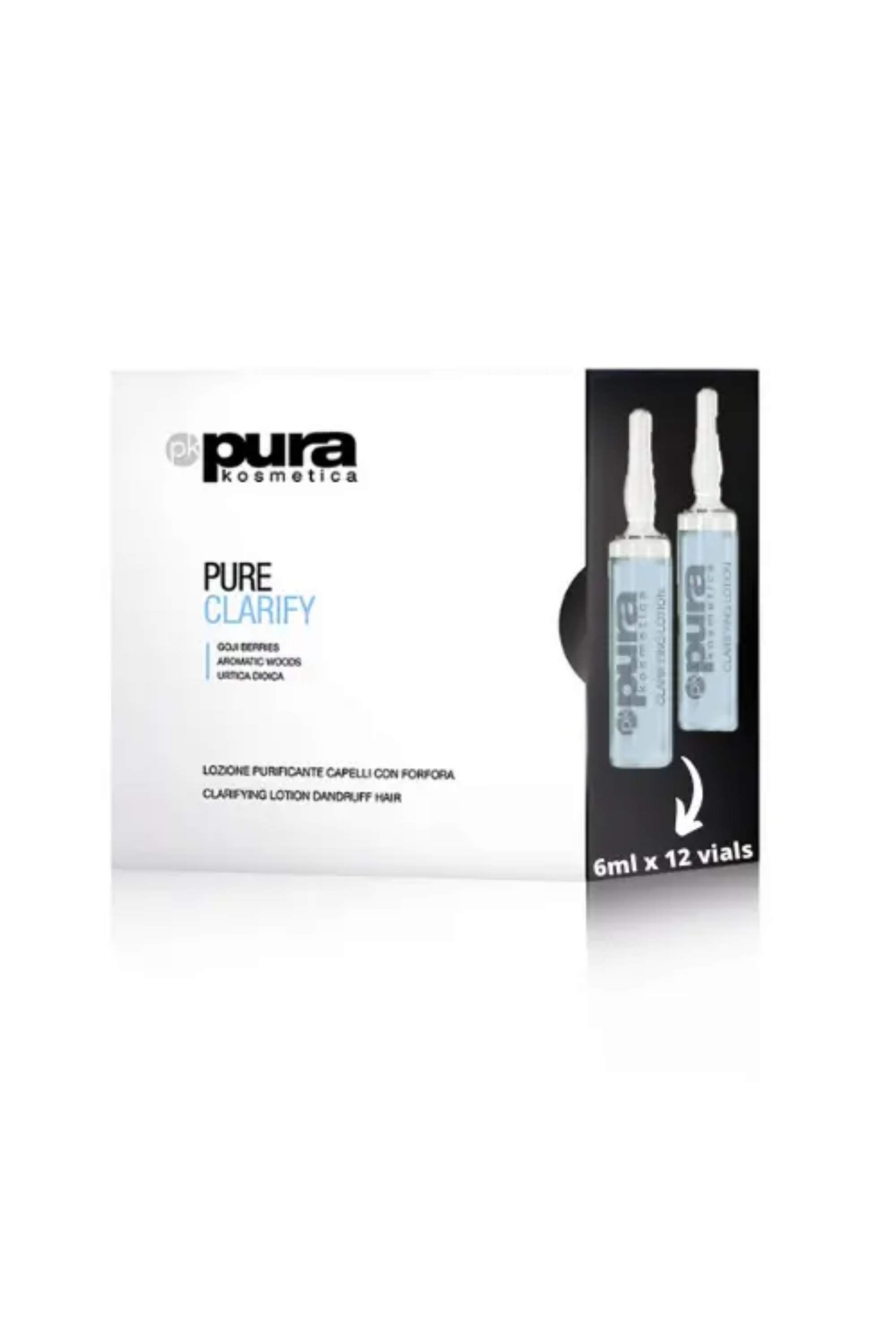PURA KOSMETIKA-PURE CLARIFYING  LOTION VIAL 12X6ML