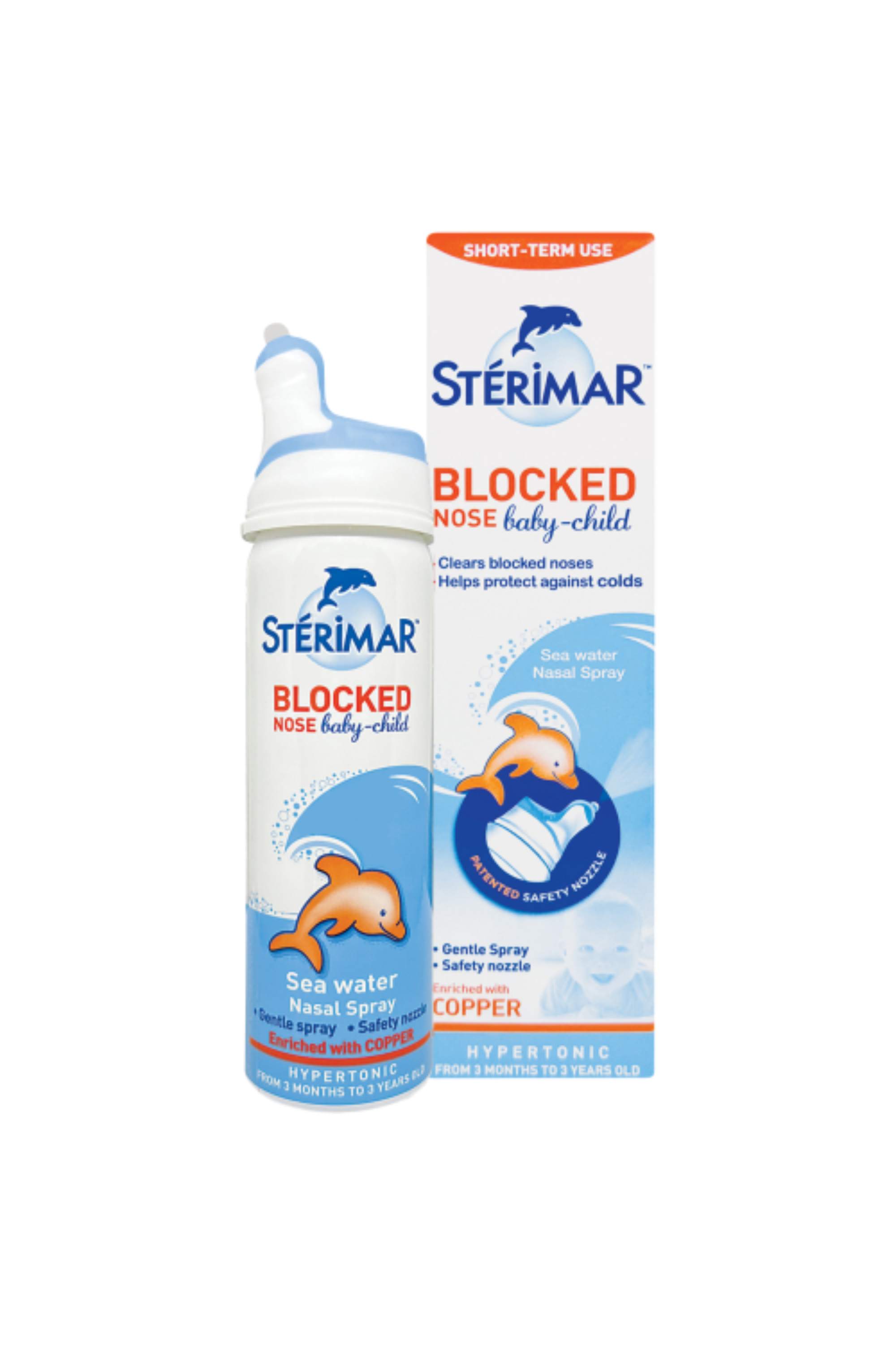 STERIMAR BLOCKED NOSE BABY-CHILD 50ML