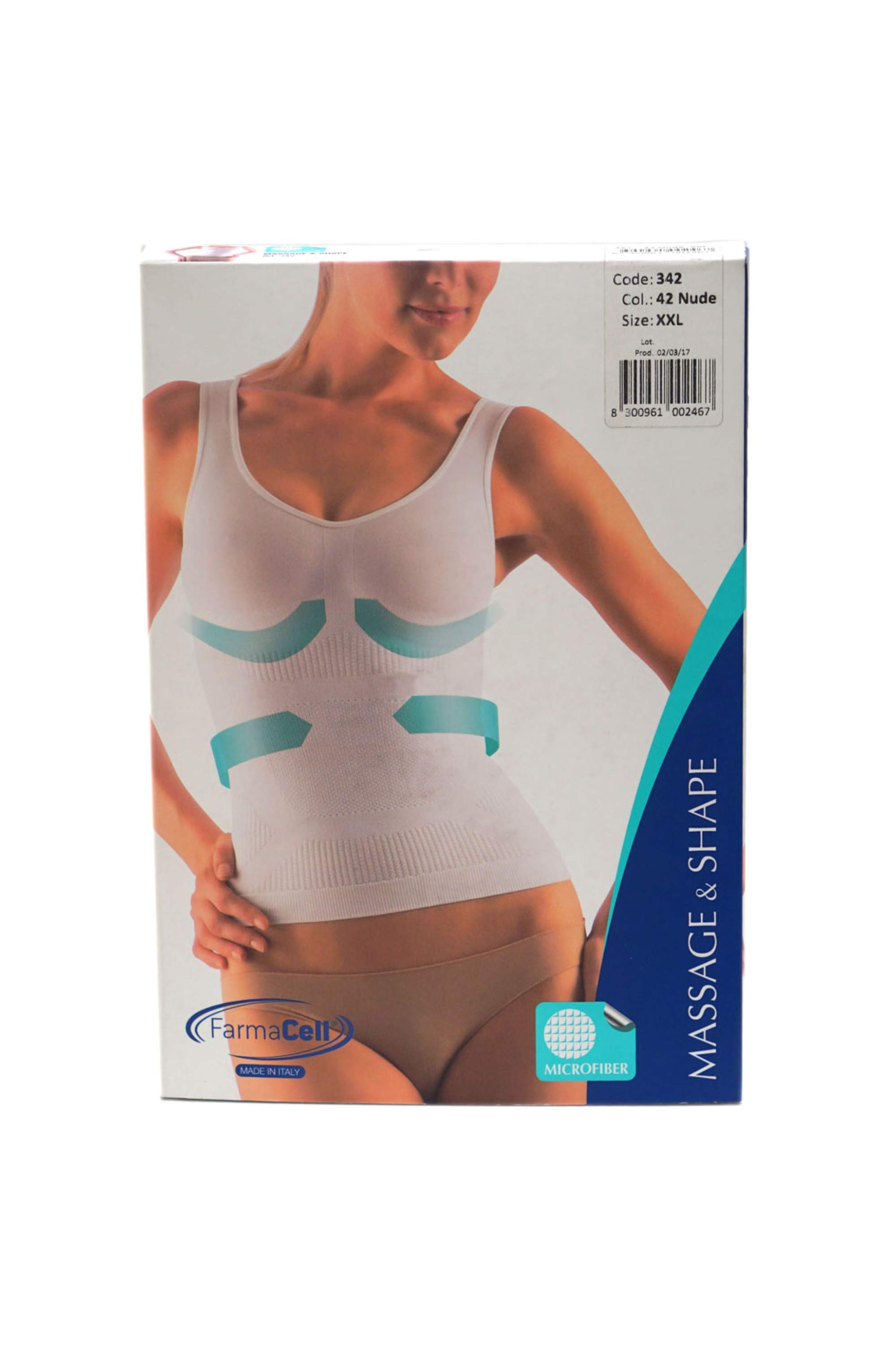 PHARMACELL VEST ART 342 42NUDE /XXL