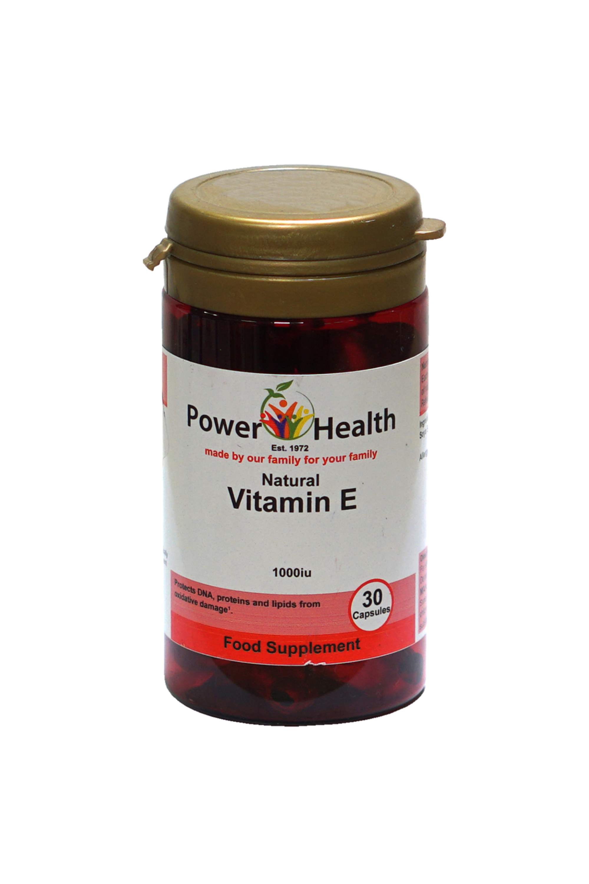 POWER HEALTH VITAMIN E 1000 30'S