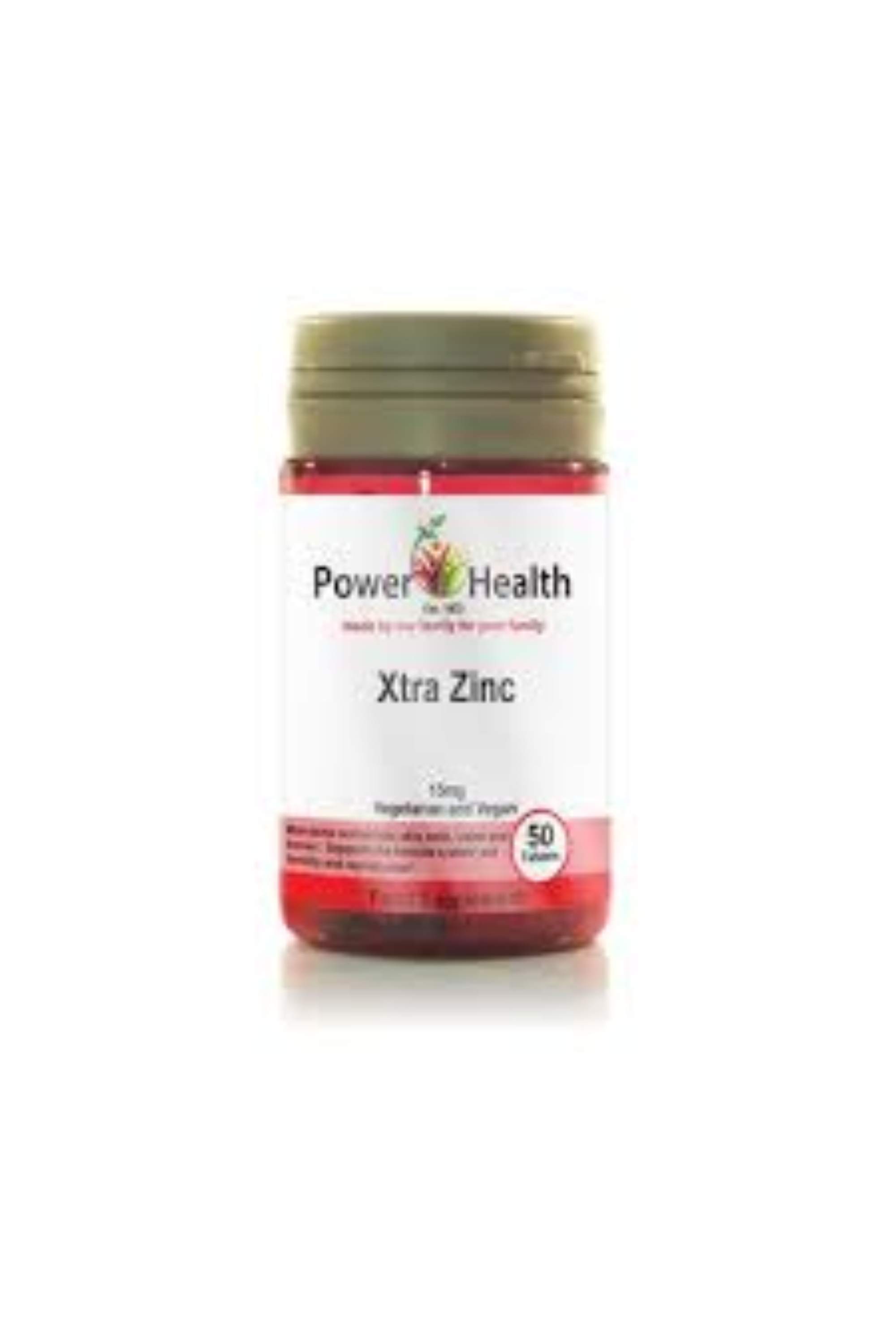 POWER HEALTH XTRA ZINC 15MG 50'S