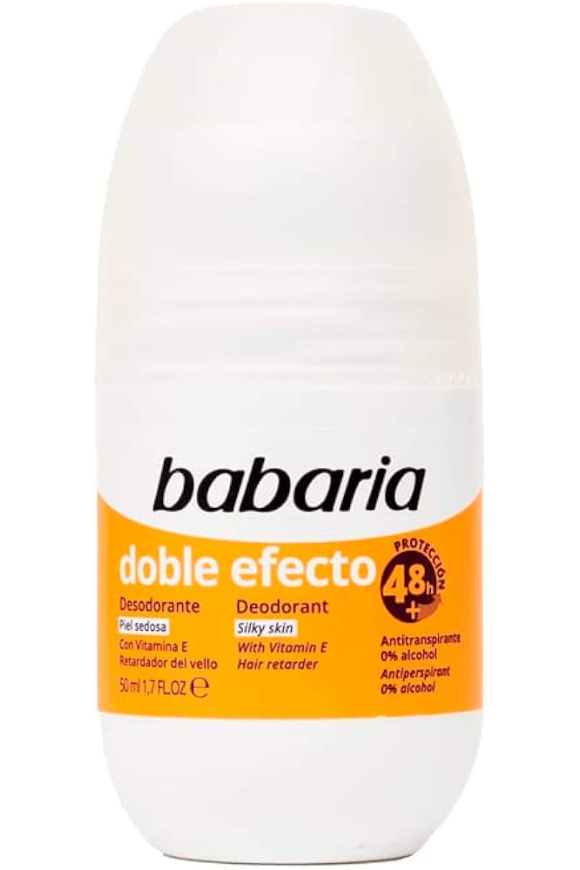 BABARIA DEODORANT ROLL ON DOUBLE EFECTO 50ML 48H 50ML