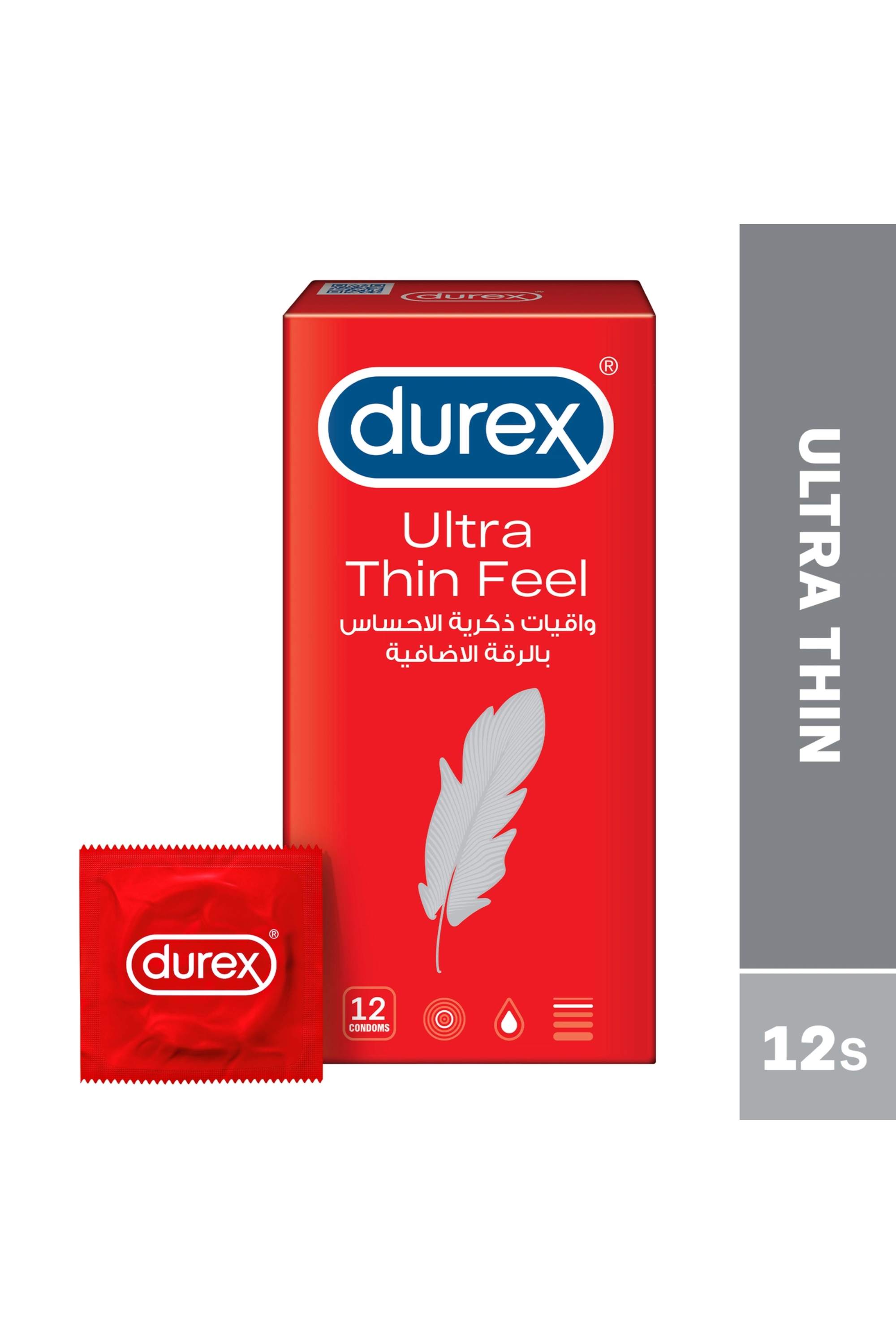 DUREX THIN FEEL 12'S RED