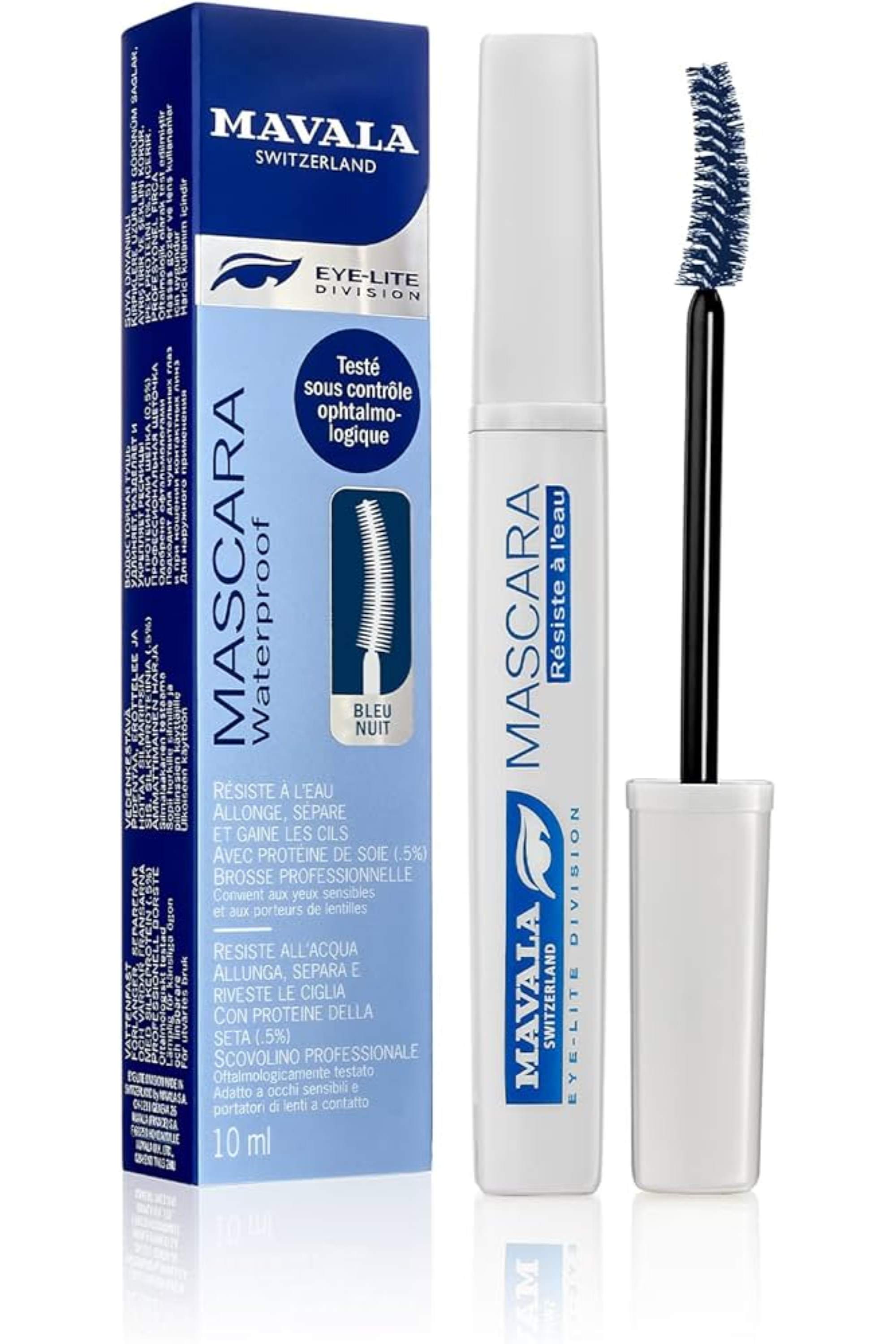 MAVALA MASCARA WATERPROOF NIGHT BLUE 10ML