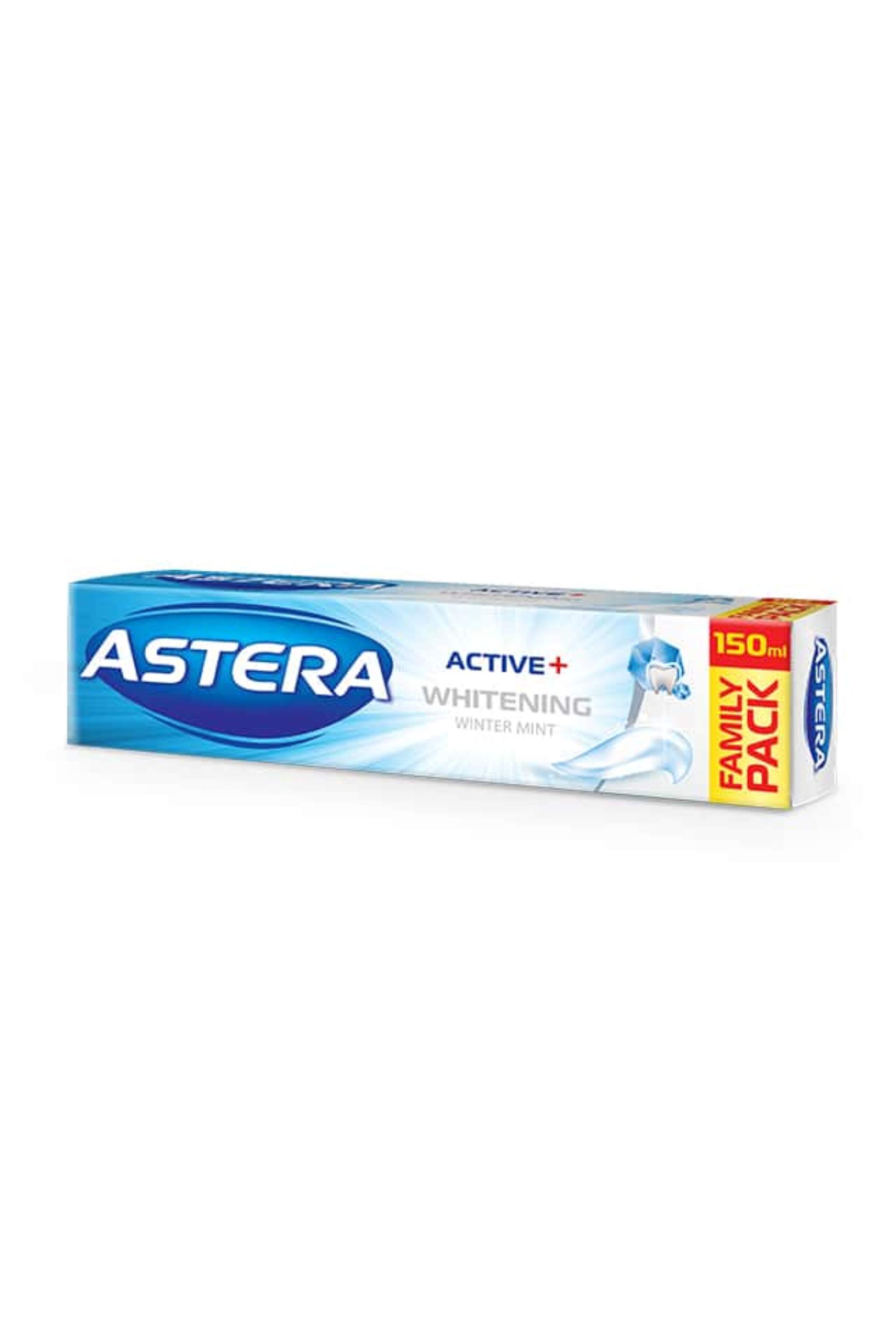 ASTERA ACTIVE WHITENING WINTER MINT TOOTHPASTE 100ML