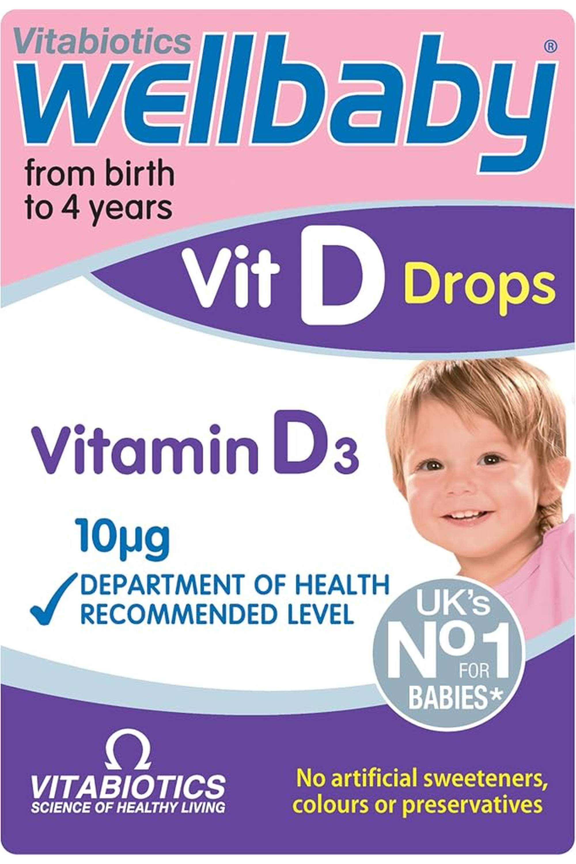 WELLBABY VITAMIN D DROPS 30ML